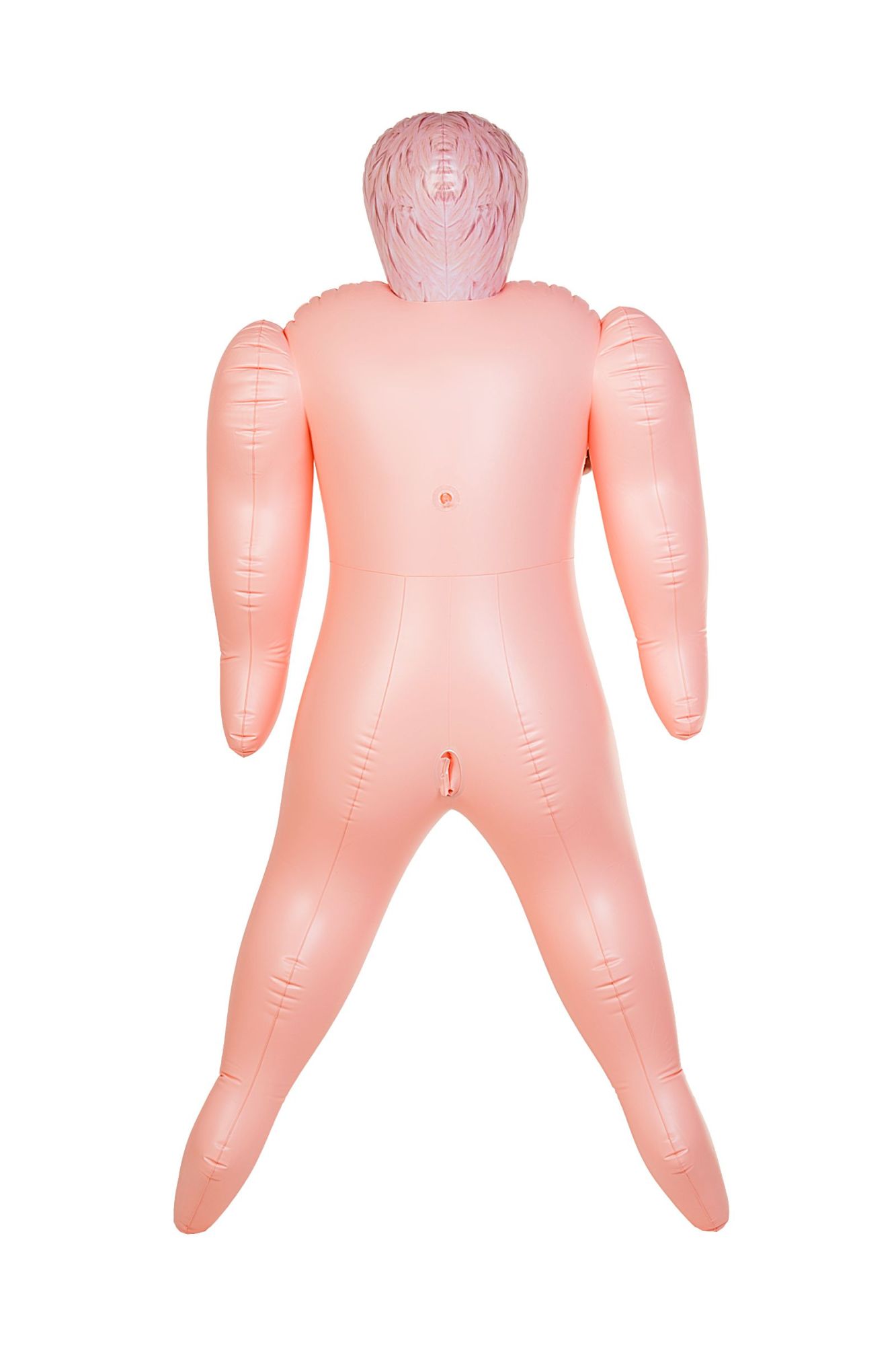 кукла надувная dolls-x by toyfa isabella, толстушка, с двумя отверстиями, блондинка, 160 см в России