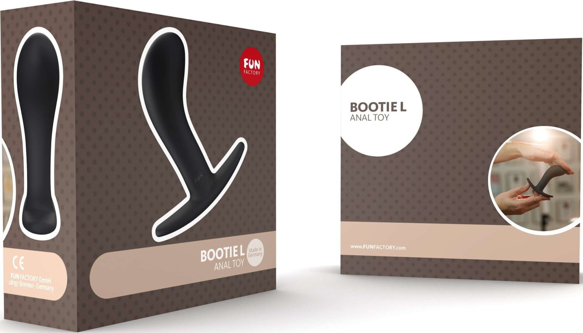 анальный стимулятор fun factory bootie large, чёрный в России