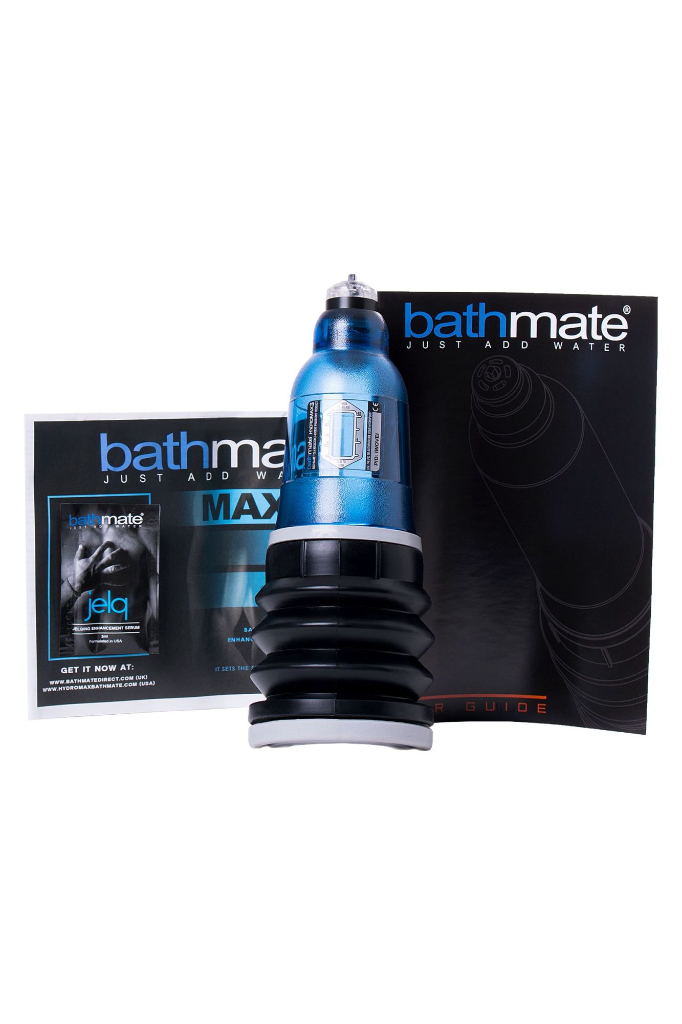 гидропомпа bathmate hydromax3, abs пластик, голубая в России