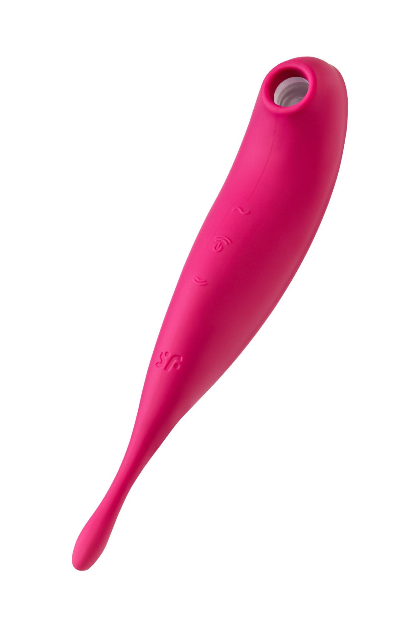 вакуум-волновой бесконтактный стимулятор клитора satisfyer twirling pro, силикон, малиновый, 20 см в России