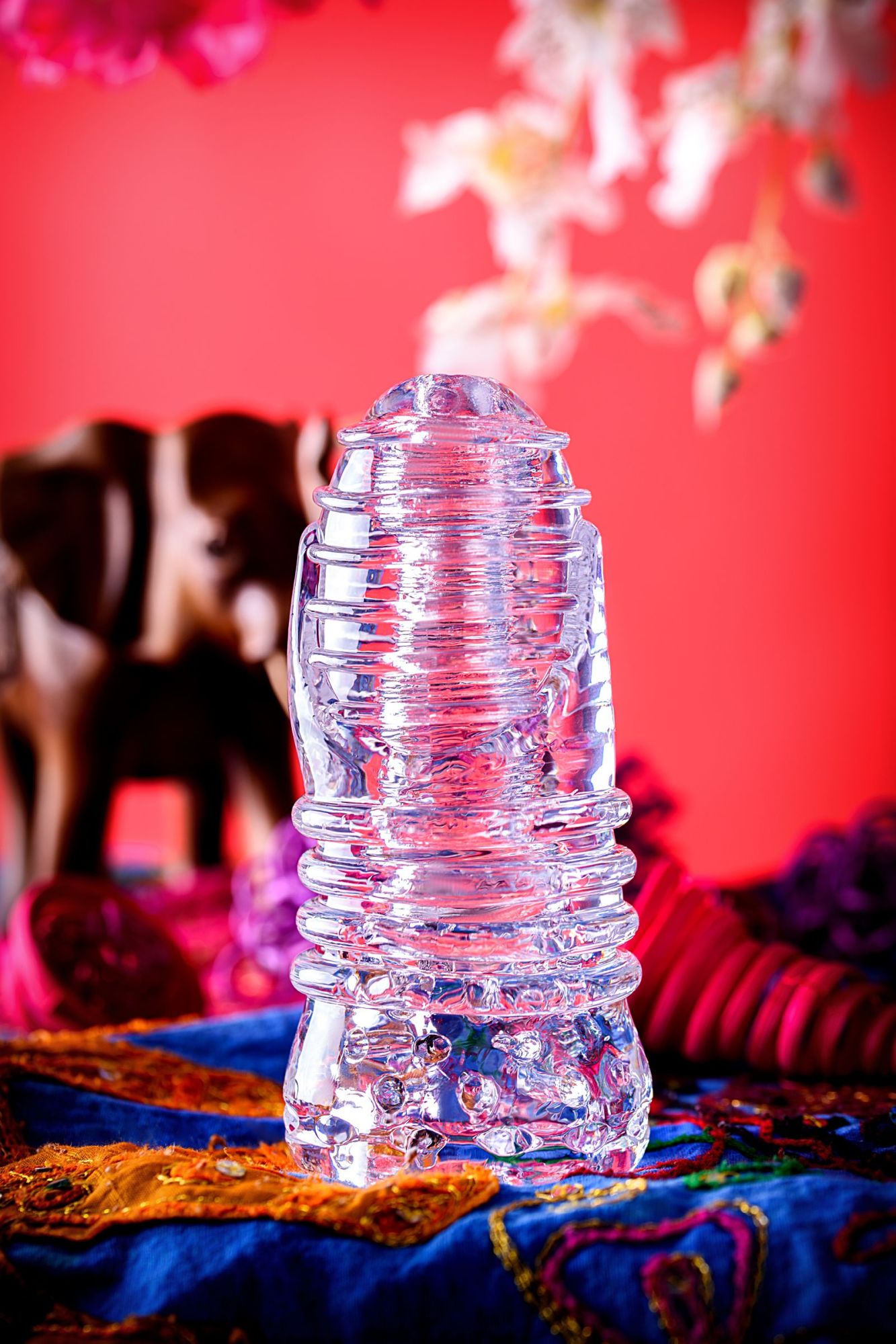 мастурбатор нереалистичный lingam by toyfa savitri, tpe, прозрачный, 14 см в России