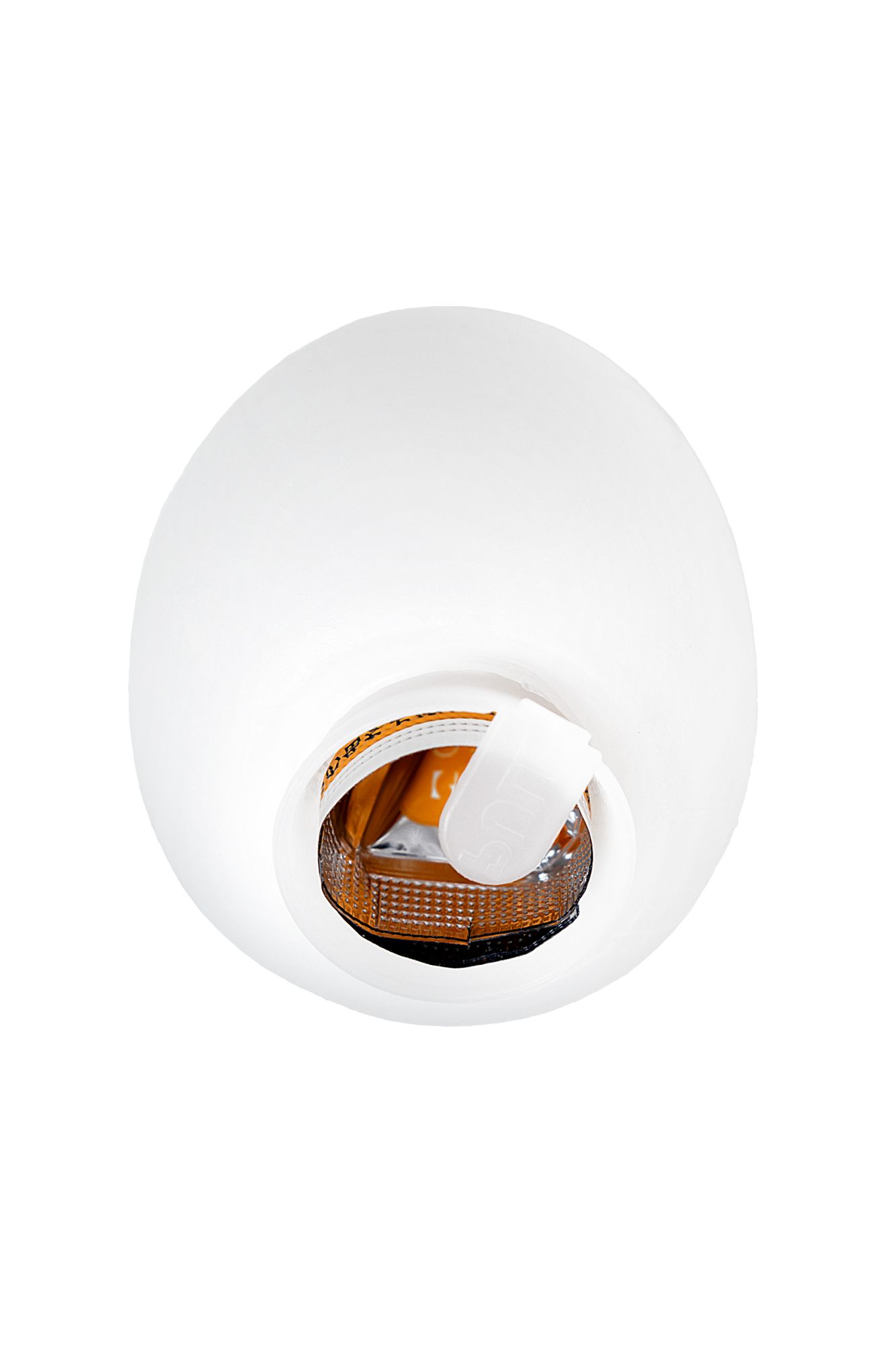 нереалистичный мастурбатор tenga №11 shiny, tpe, белый, 6,1 см в России