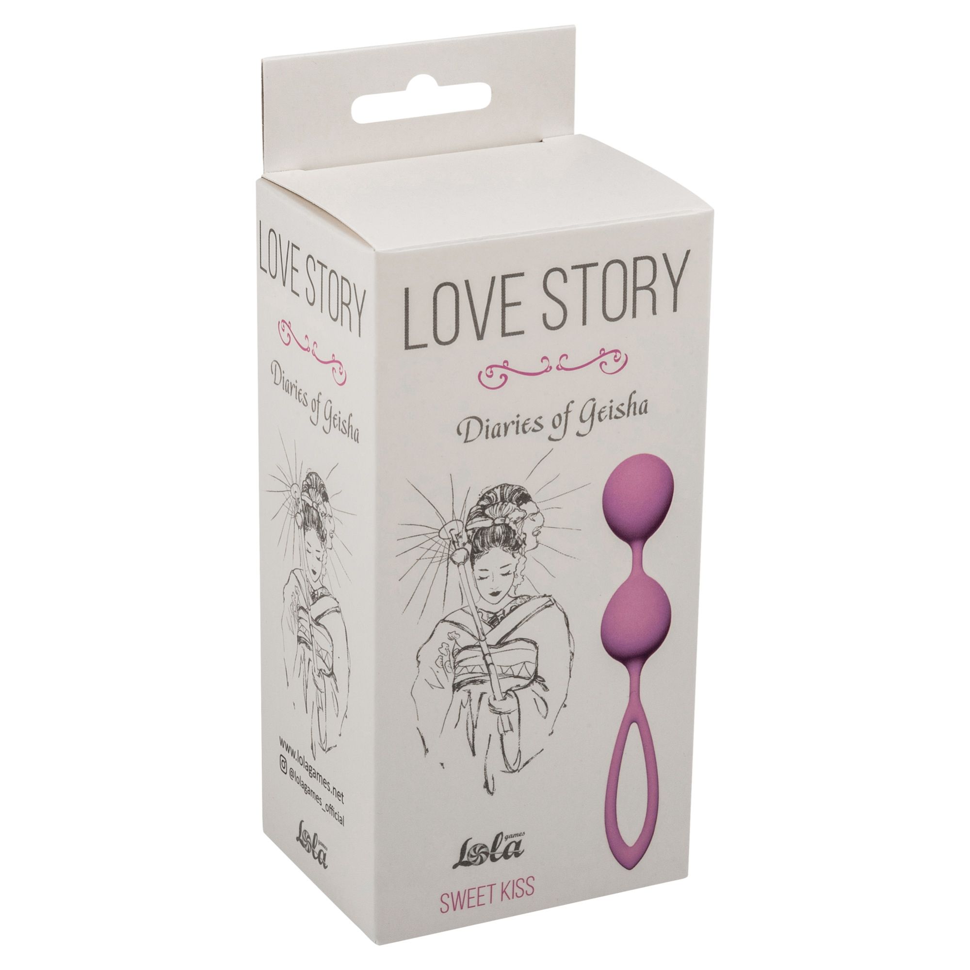 вагинальные шарики love story diaries of a geisha sweet kiss 3005-01lola в России