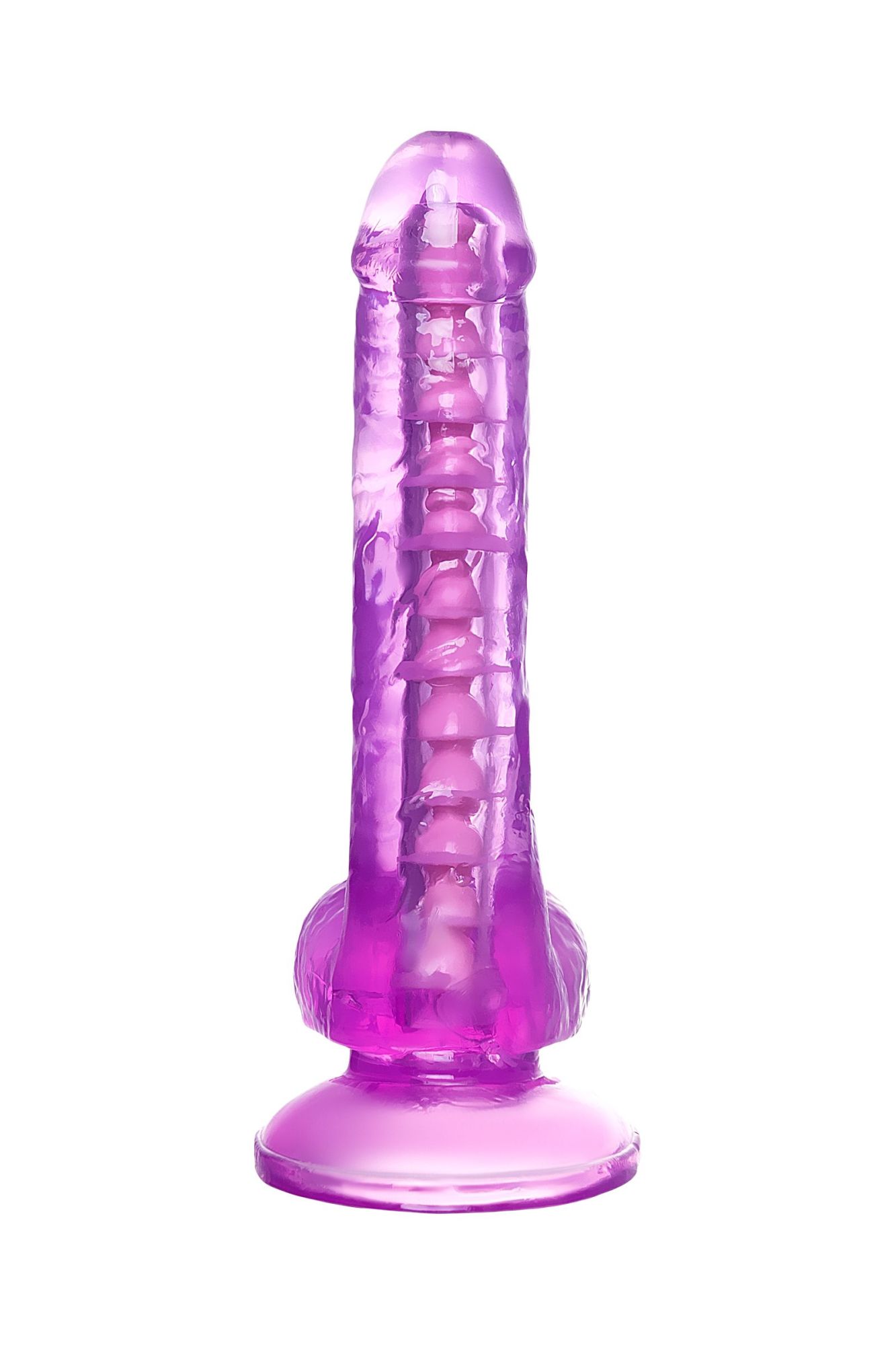 реалистичный фаллоимитатор a-toys by toyfa celiam, tpe, фиолетовый, 20,5 см в России