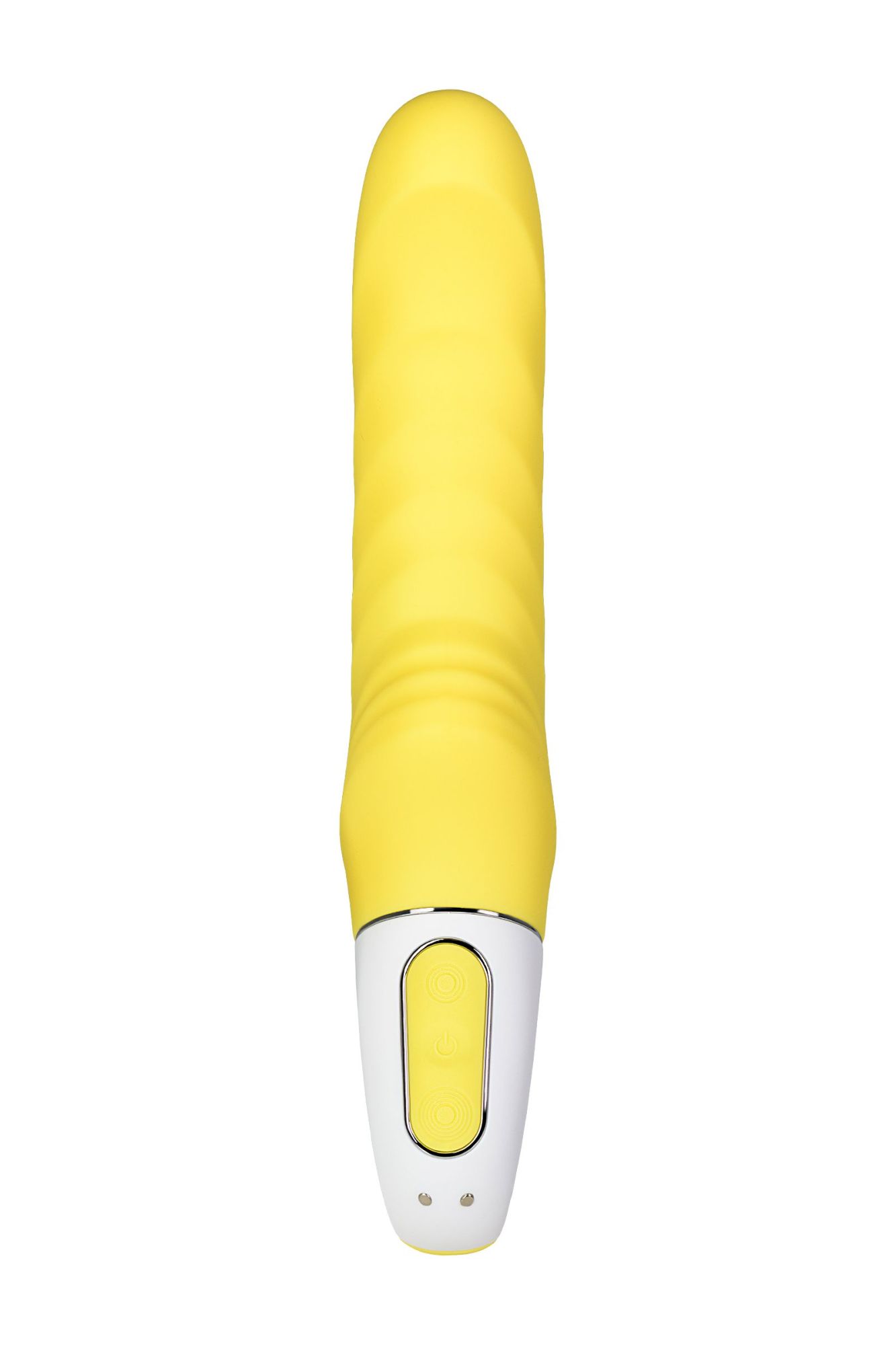 нереалистичный вибратор satisfyer vibes yummy sunshine, силикон, желтый, 22,5 см. в России