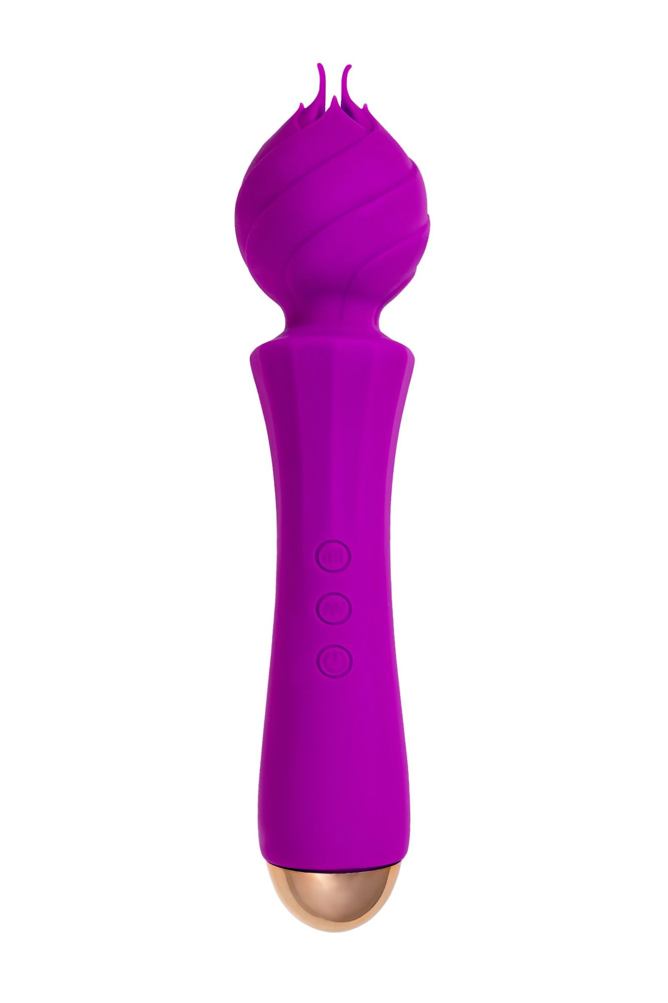вибратор flovetta by toyfa hyacinth, силикон, фиолетовый, 21,5 см в России