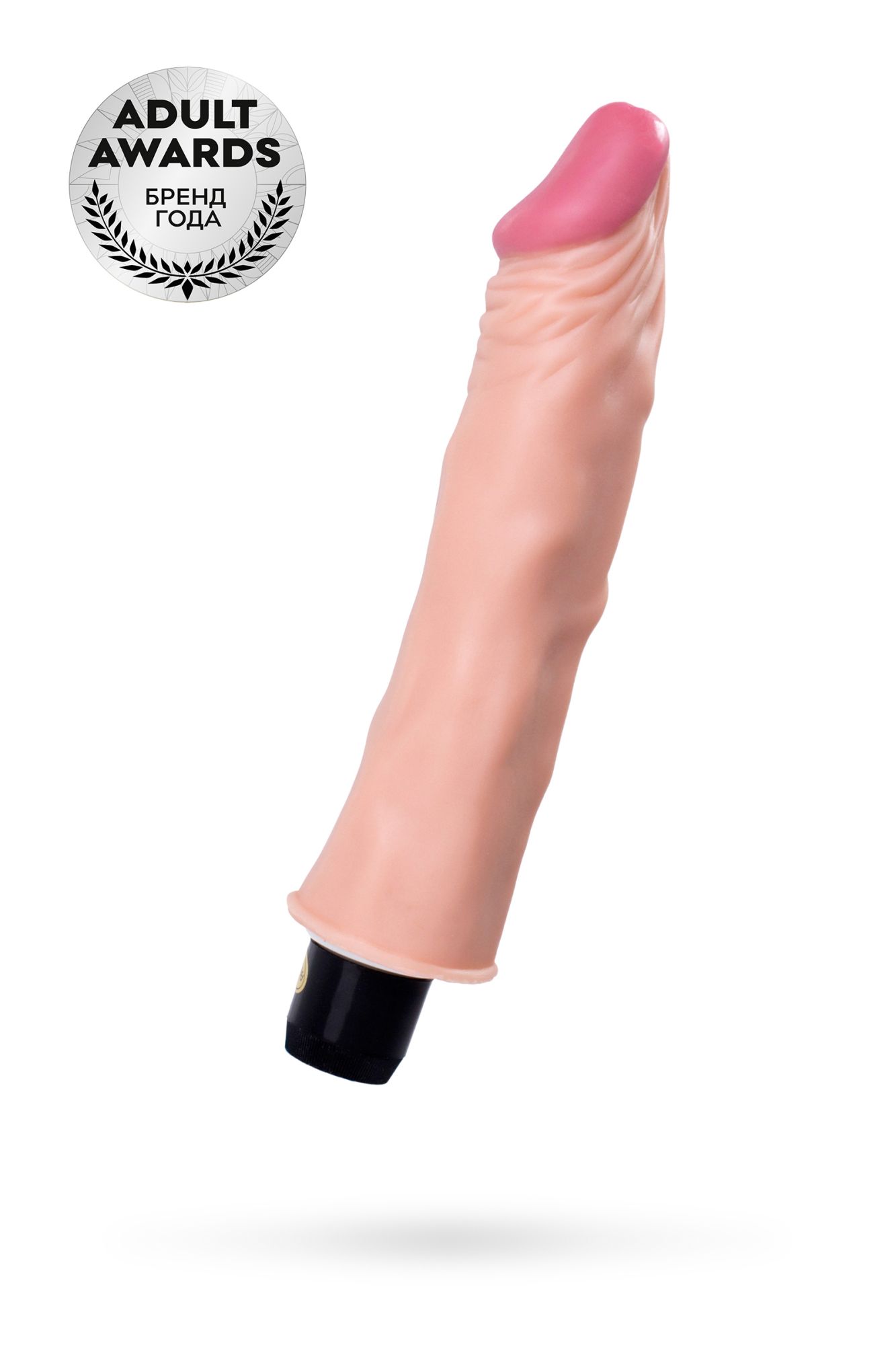 реалистичный вибратор toyfa  a-toys, pvc, телесный, 21 см в России