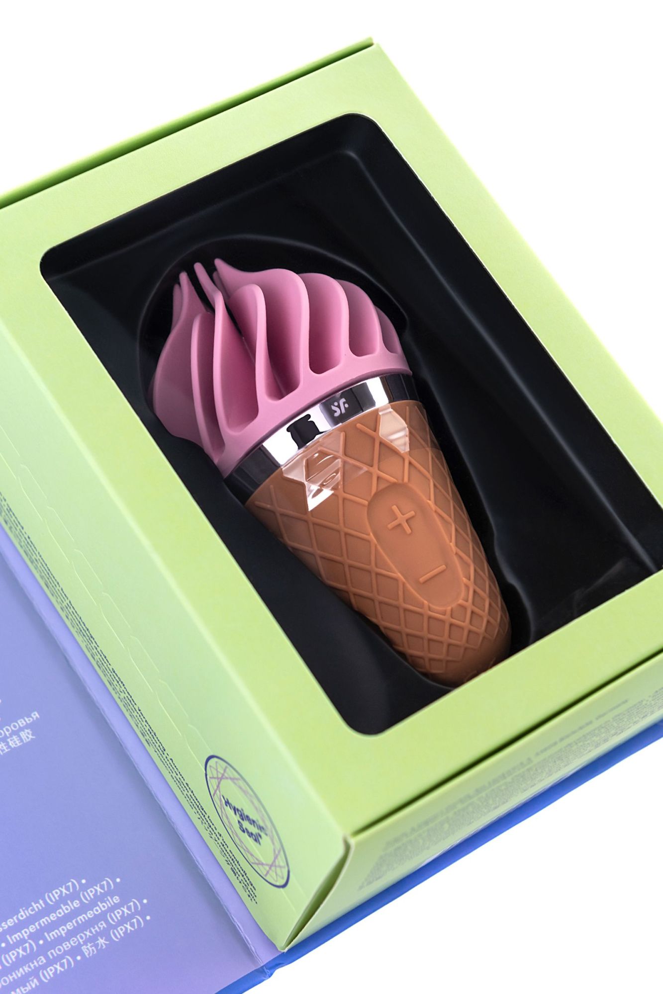 вибромассажер satisfyer layons sweet treat , силикон, розовый, 10,4 см. в России
