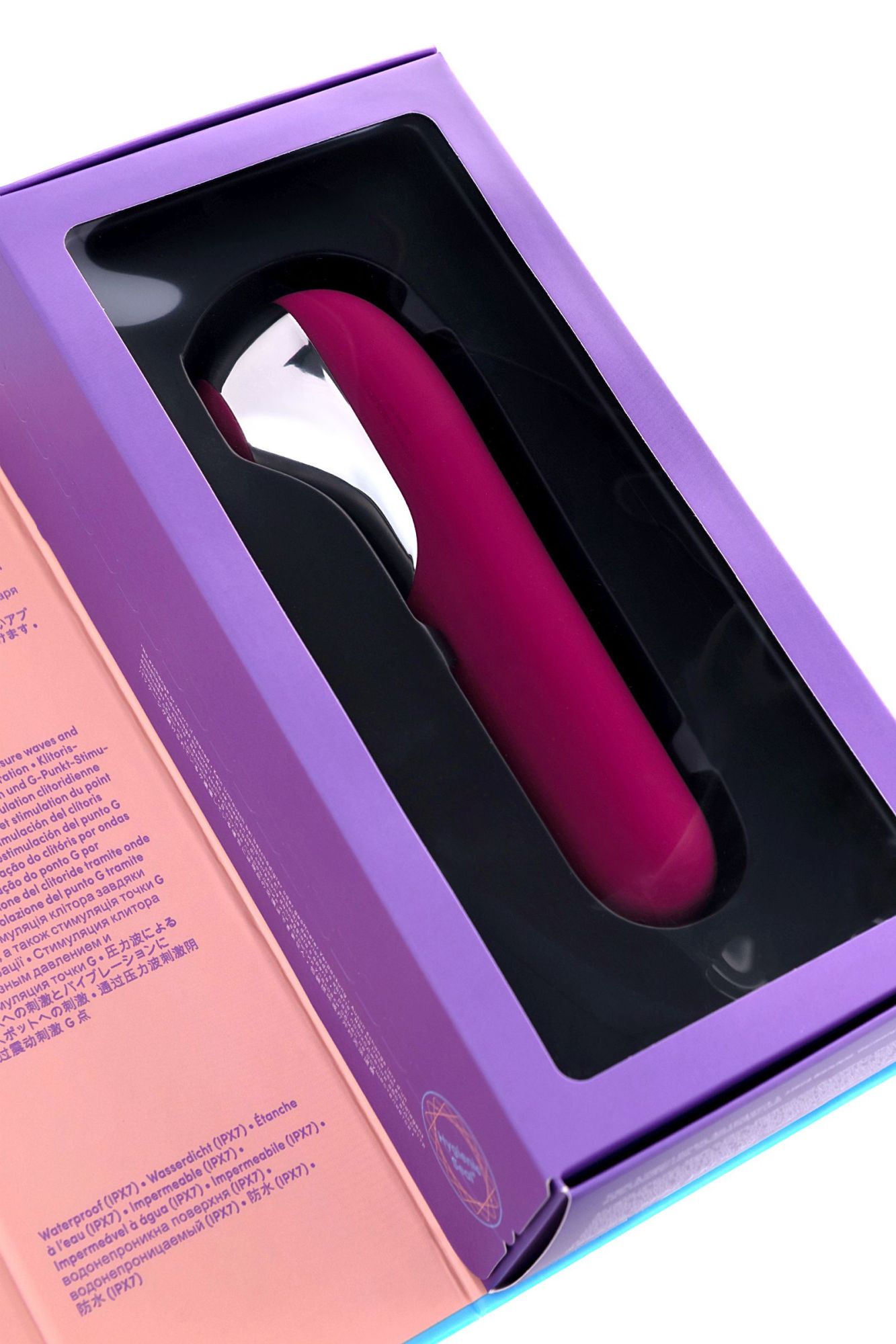 вакуум-волновой бесконтактный стимулятор клитора satisfyer dual love, силикон, красный, 16 см. в России