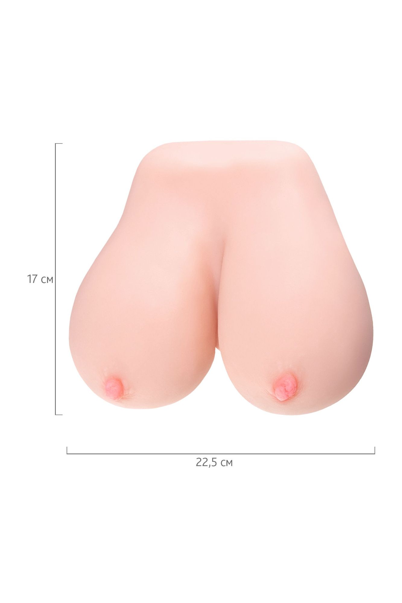 мастурбатор реалистичный toyfa juicy pussy fleshy teaser, tpe, телесный в России