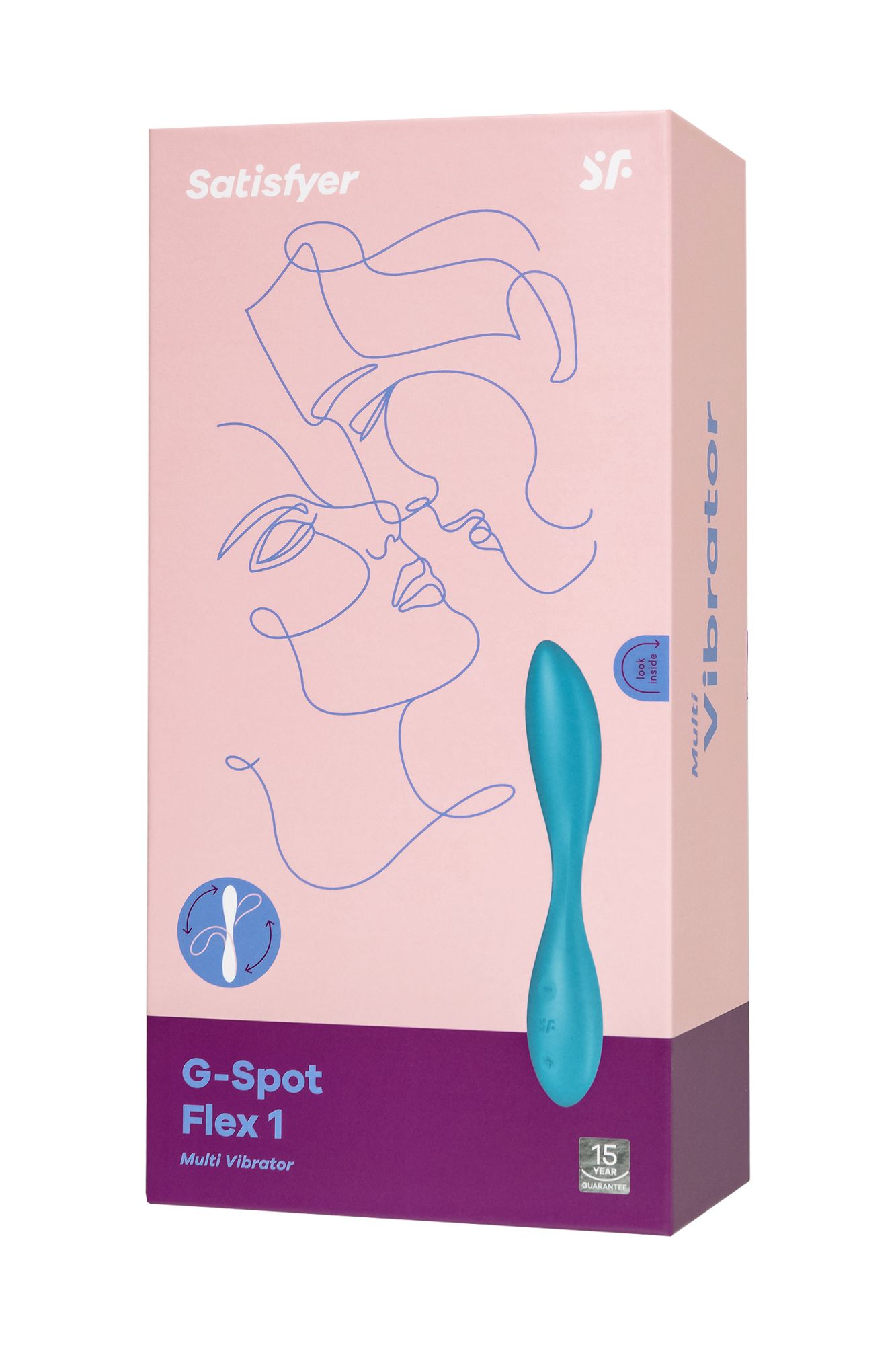 стимулятор точки g satisfyer g-spot flex 1, синий в России