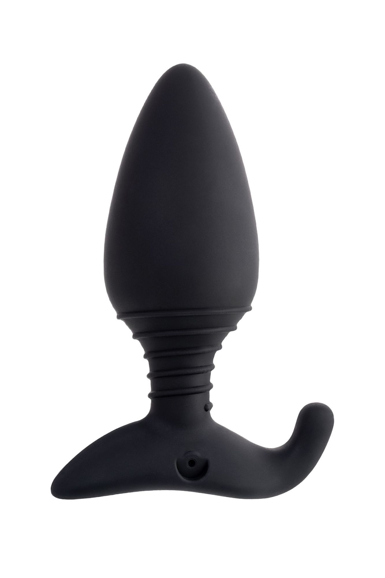 анальная втулка lovense hush (l), силикон, черная, 12,1 см в России