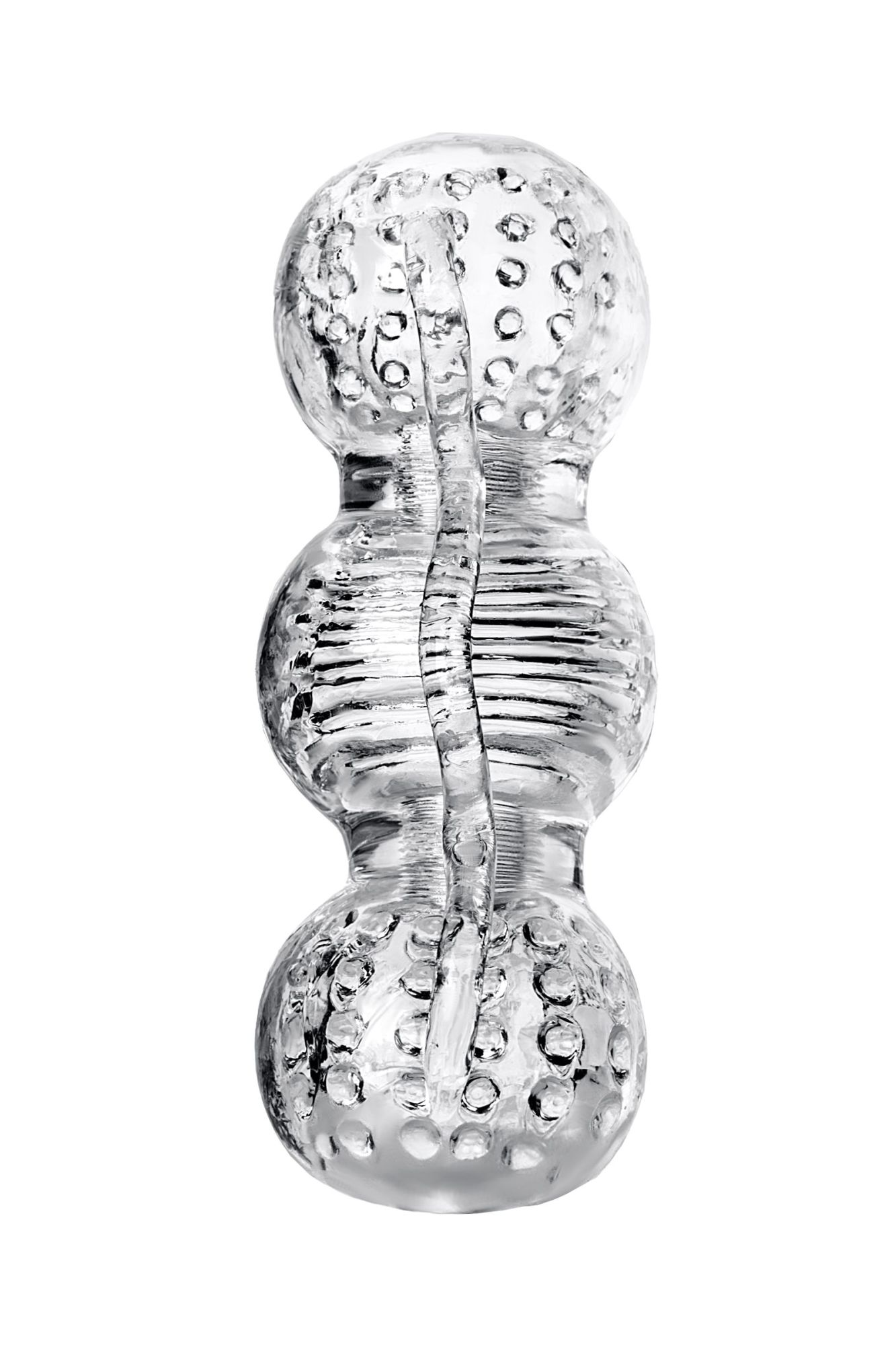 мастурбатор нереалистичный lingam by toyfa rashmi, tpe, прозрачный, 15,5 см в России