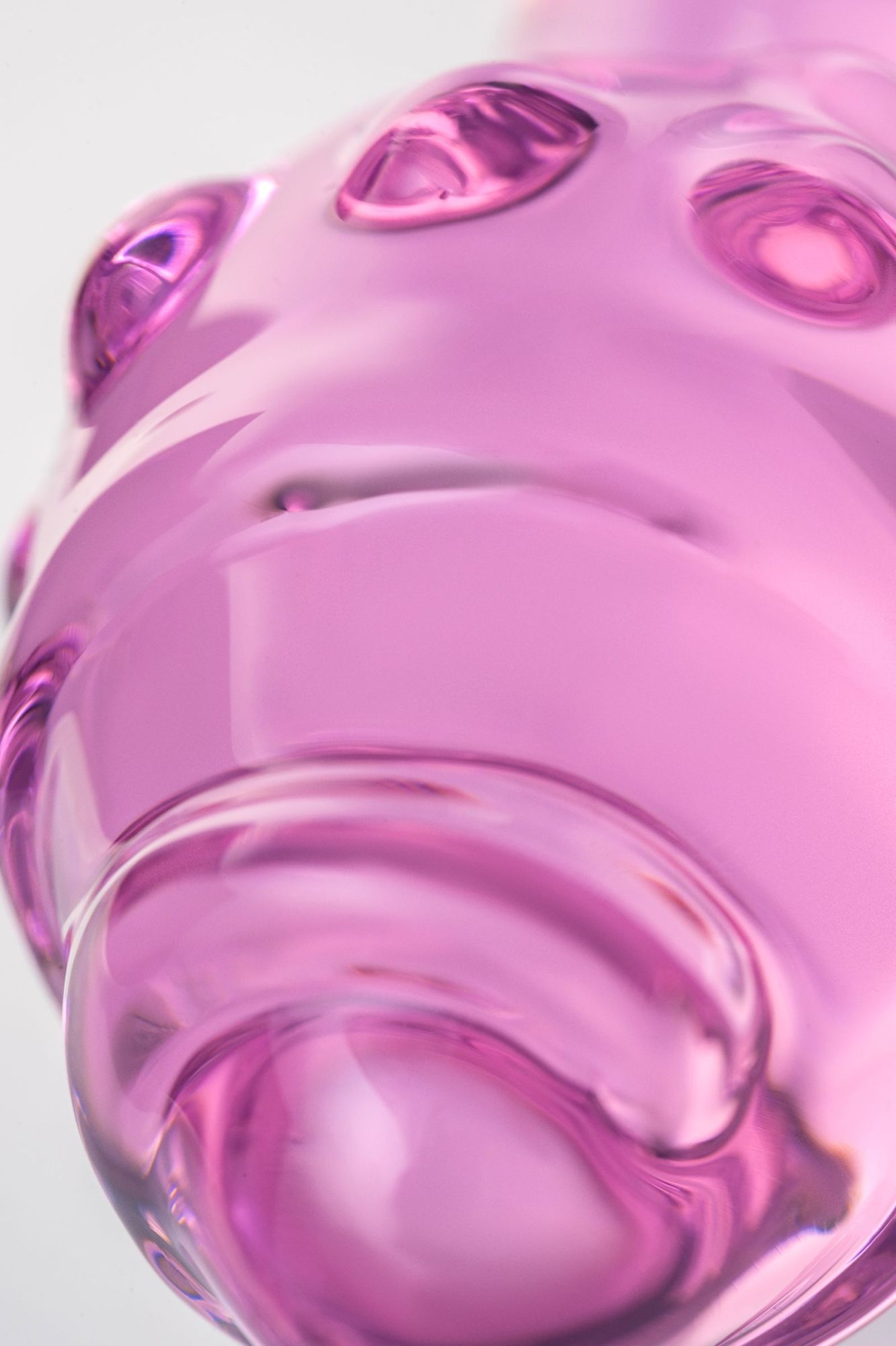 двусторонний фаллоимитатор sexus glass, стекло, розовый, 17 см в России