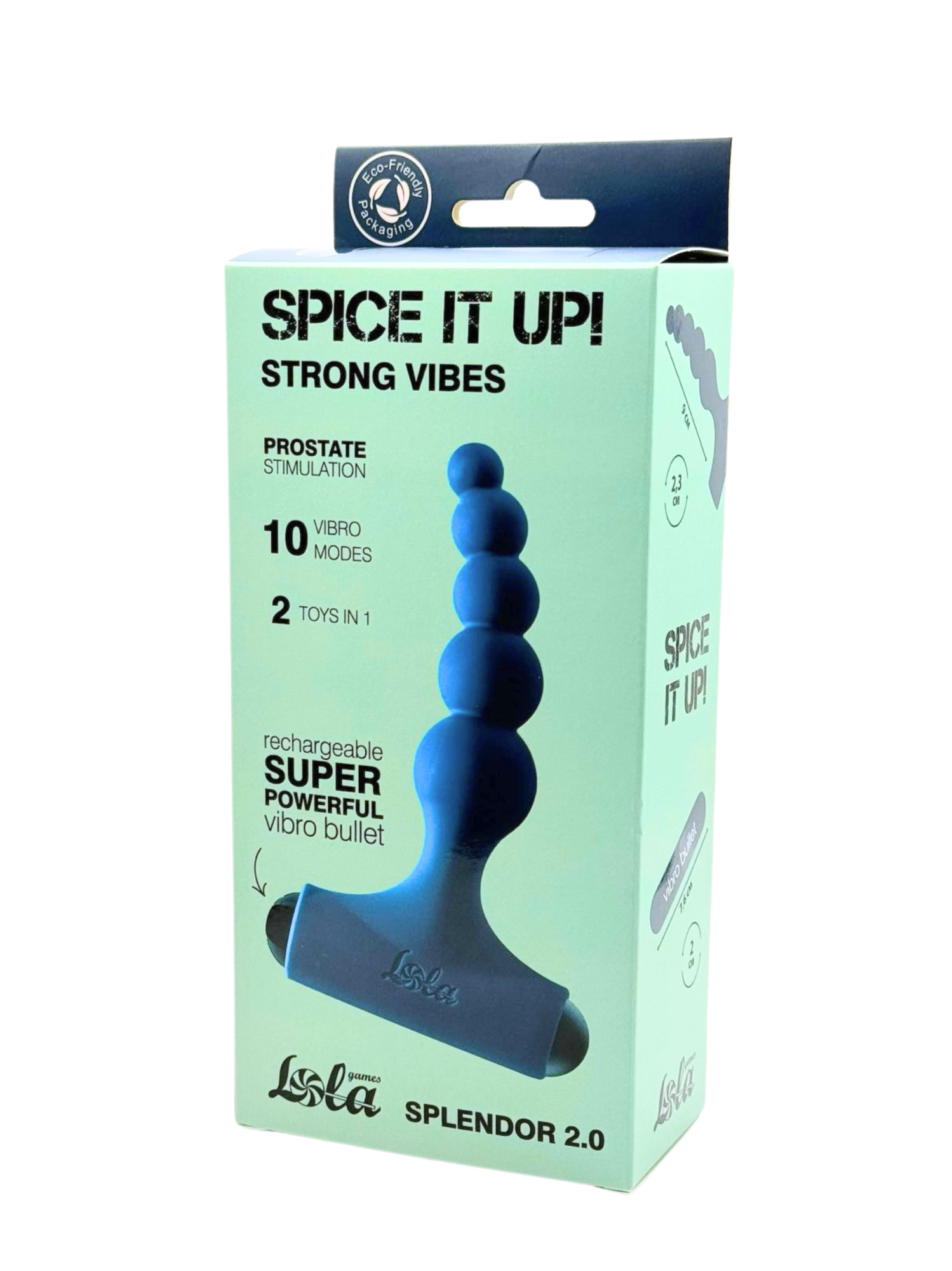 анальная пробка с перезаряжаемой вибропулей spice it up splendor 2.0 8017-05lola в России