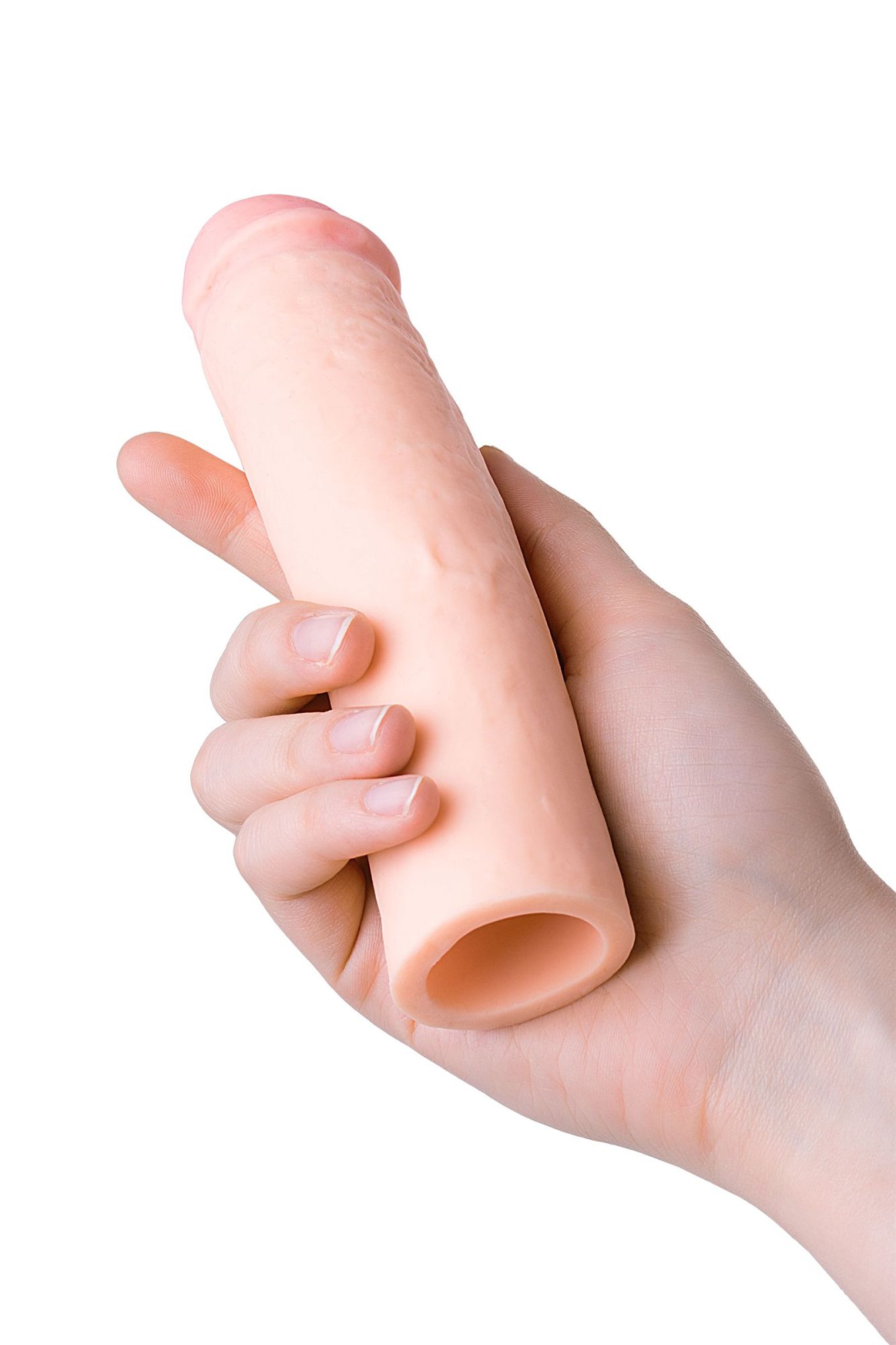 насадка toyfa xlover increase+ для увеличения размера, реалистичная , tpr, телесный, 18 см в России