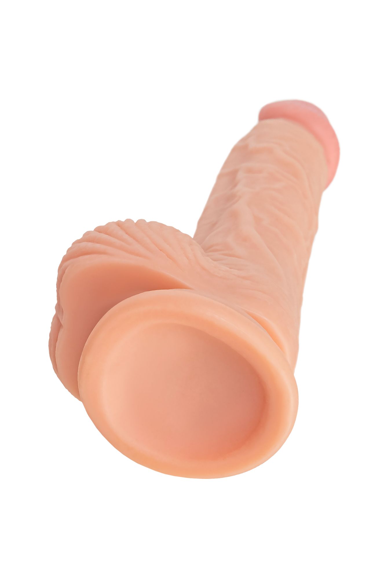реалистичный фаллоимитатор realstick nude baz, pvc, телесный, 19 см в России
