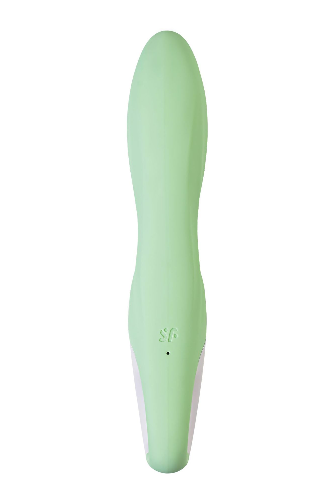 нереалистичный вибратор satisfyer air pump bunny 5, силикон, зеленый, 15 см. в России