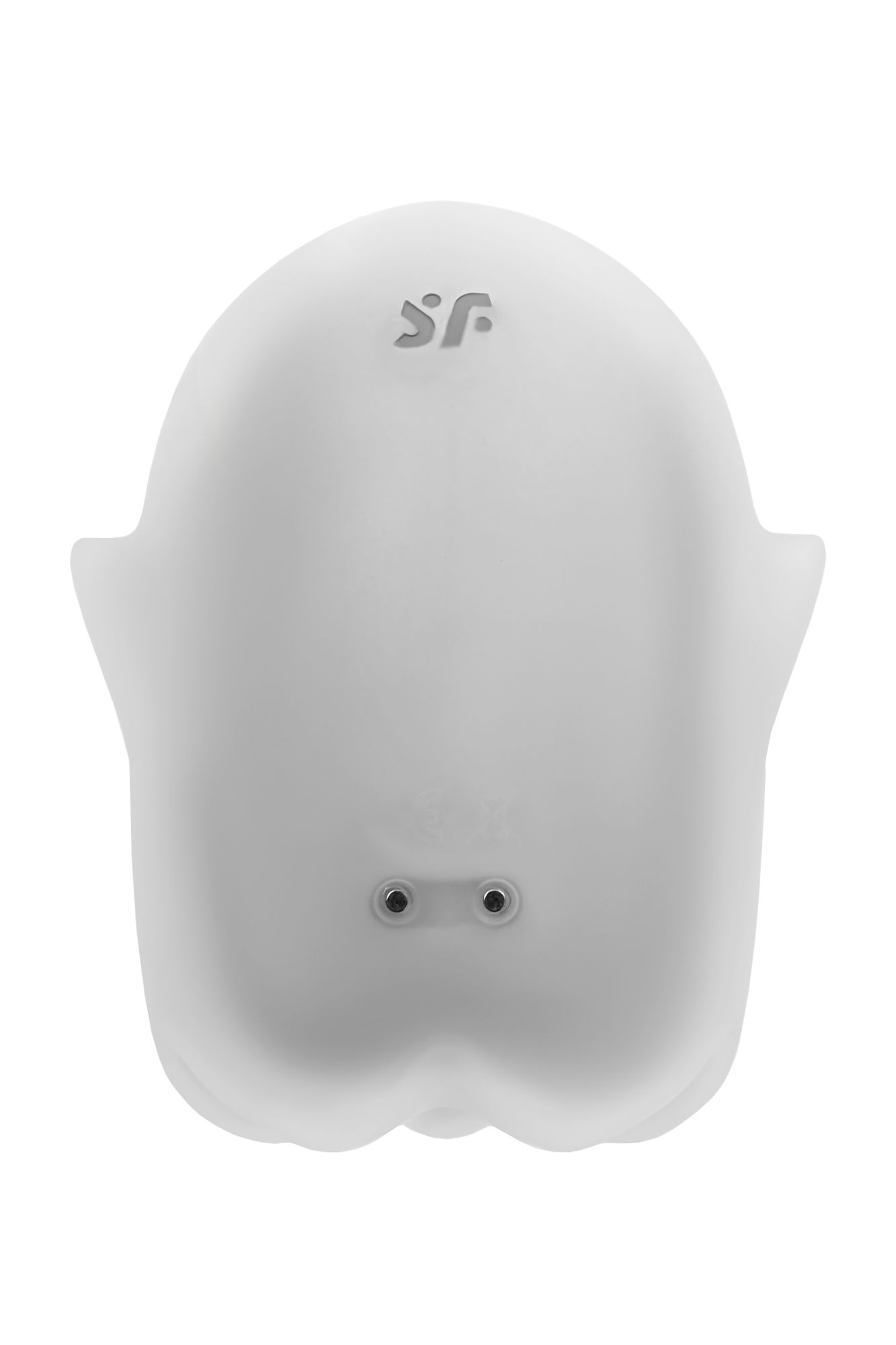 вакуум-волновой бесконтактный стимулятор клитора satisfyer glowing ghost, силикон, белый, 8,4 см в России