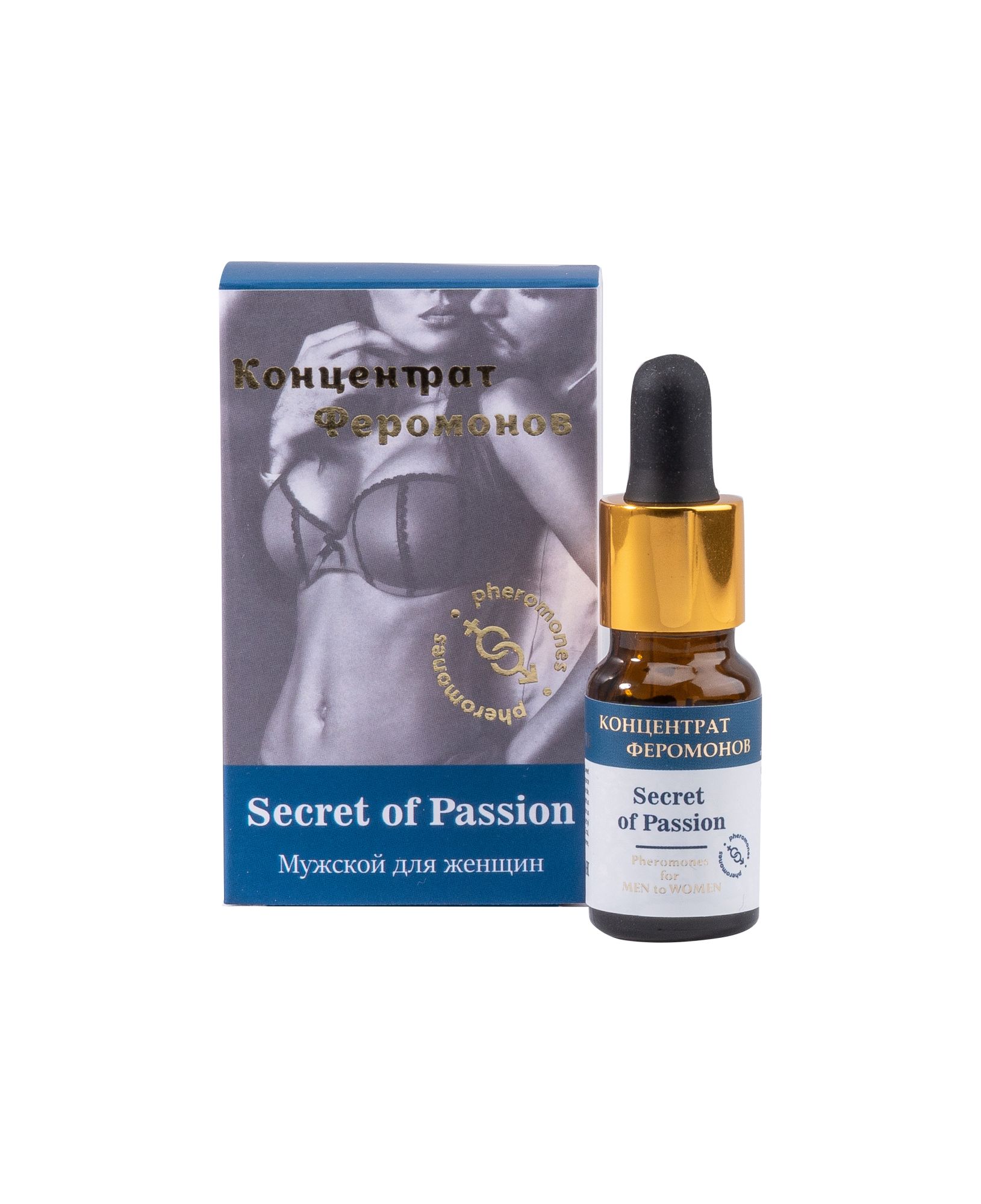 концентрат феромонов secret of passion мужской для женщин 9мл. mg002 в России