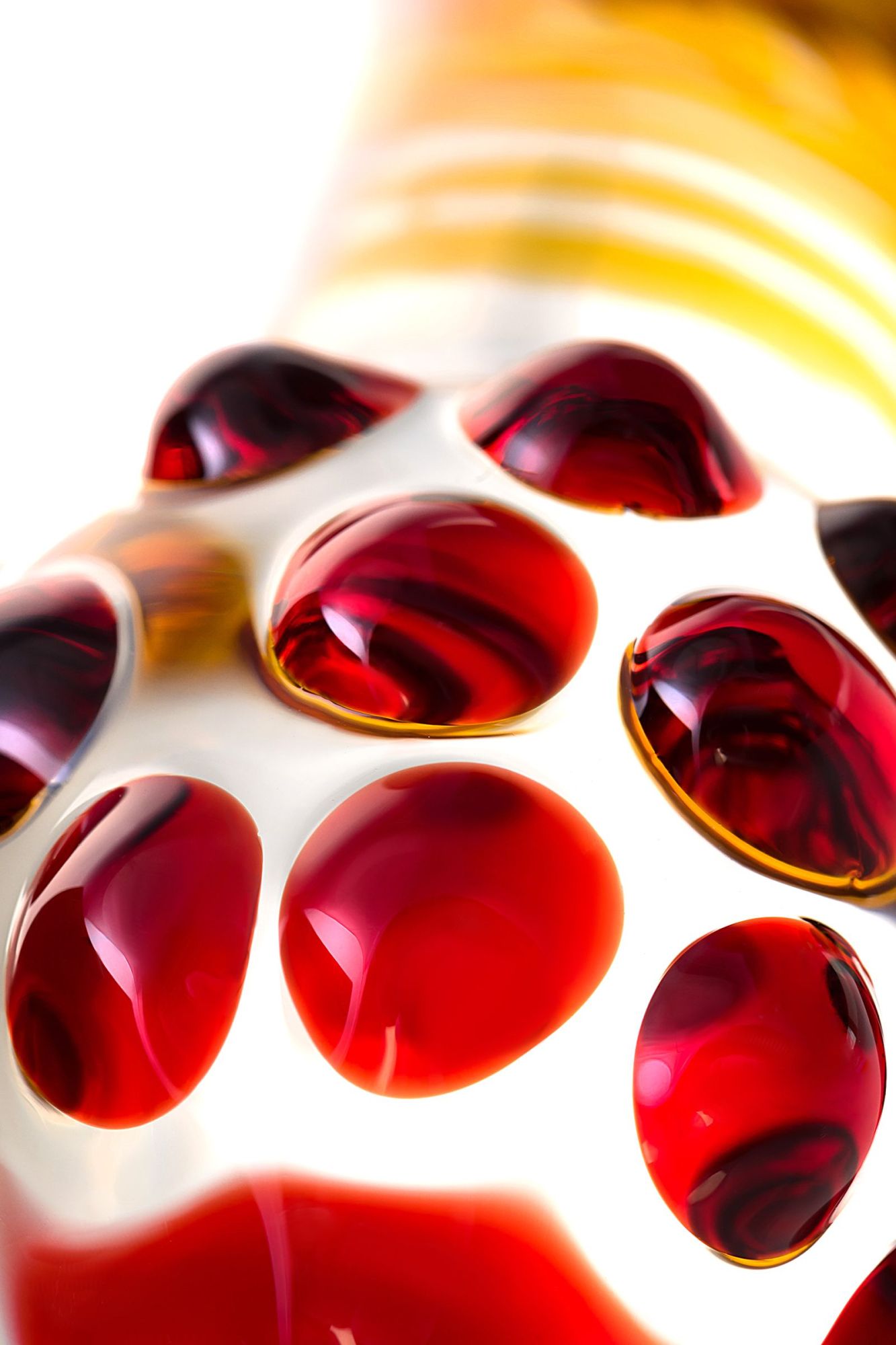 двусторонний фаллоимитатор sexus glass, стекло, прозрачный, 18 см в России