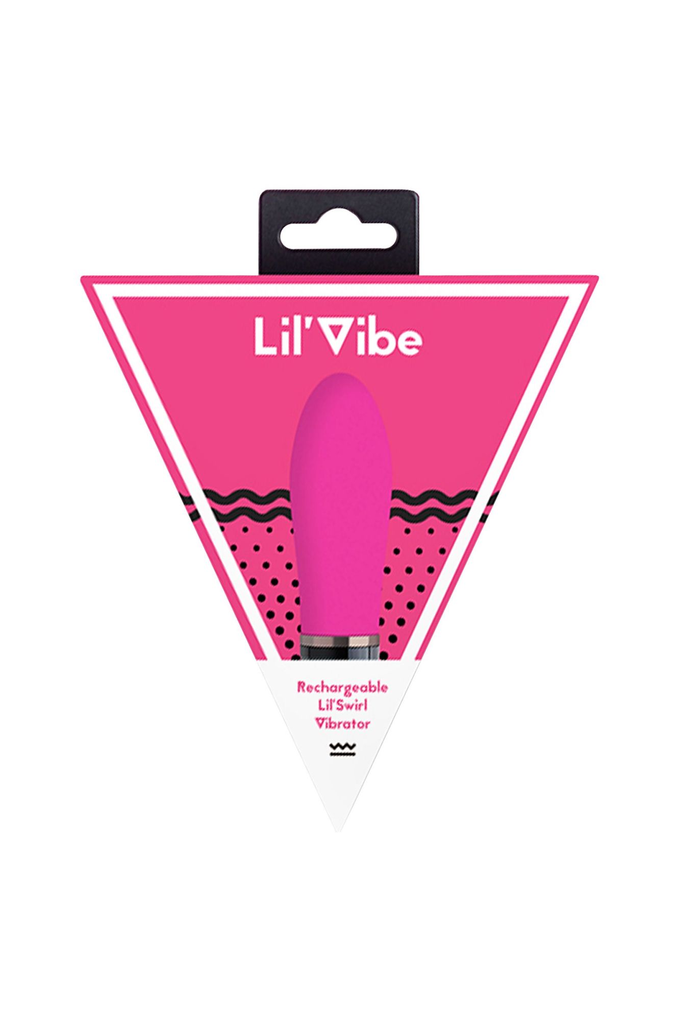 нереалистичный вибратор lil'vibe, силикон, розовый, 10 см в России
