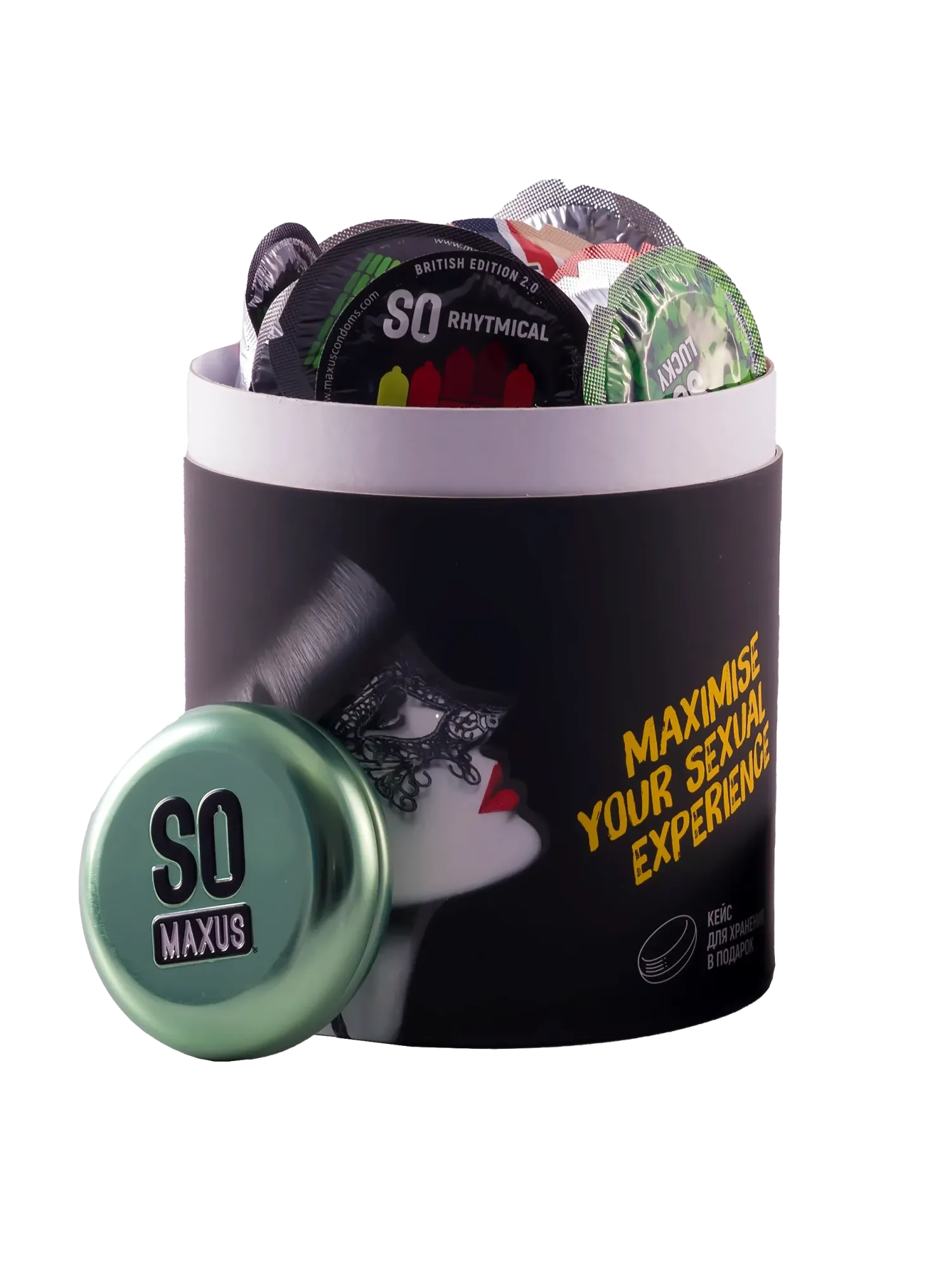 Презервативы MAXUS Special So Much Sex, чёрный, 100 шт в России