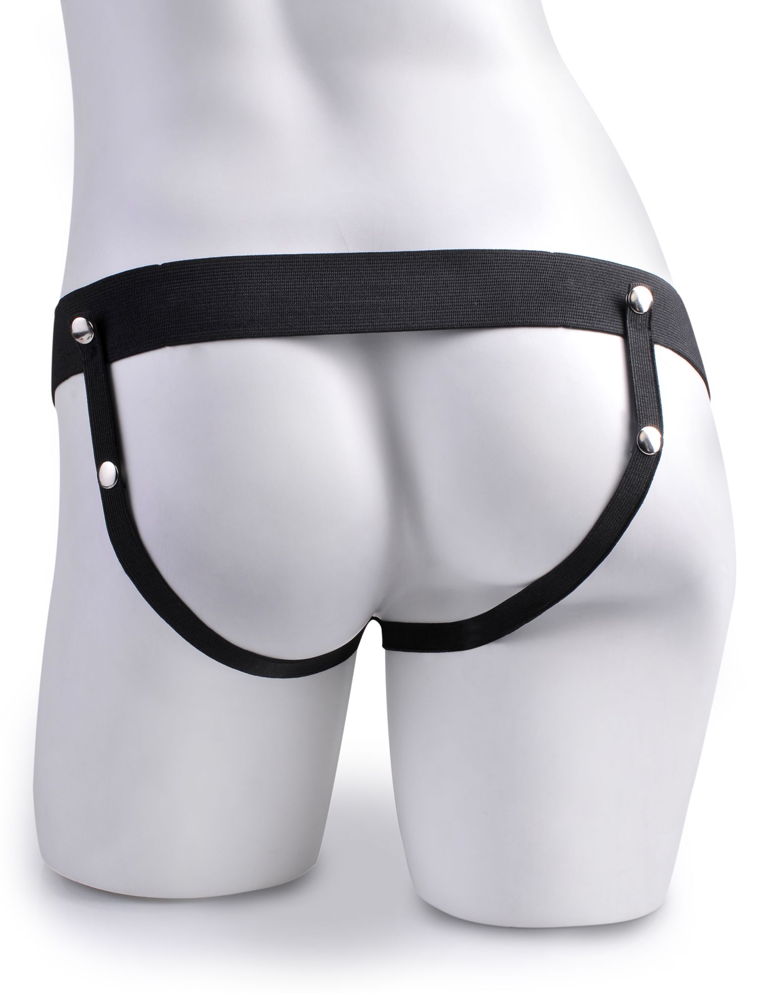 страпон с вибрацией 7" hollow strap on tan 339122pd в России