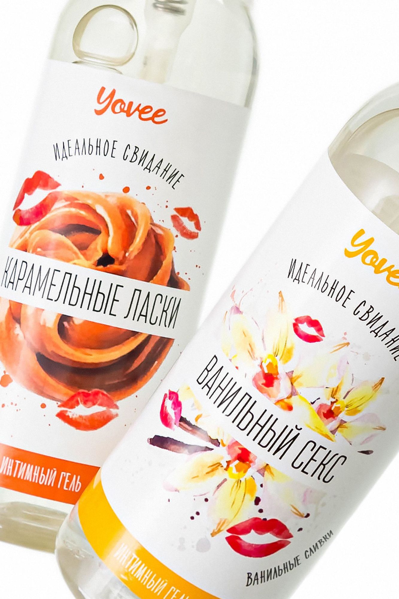 съедобная гель-смазка yovee «карамельные ласки» с д-пантенолом, со вкусом «dulce de leche», 100 мл в России