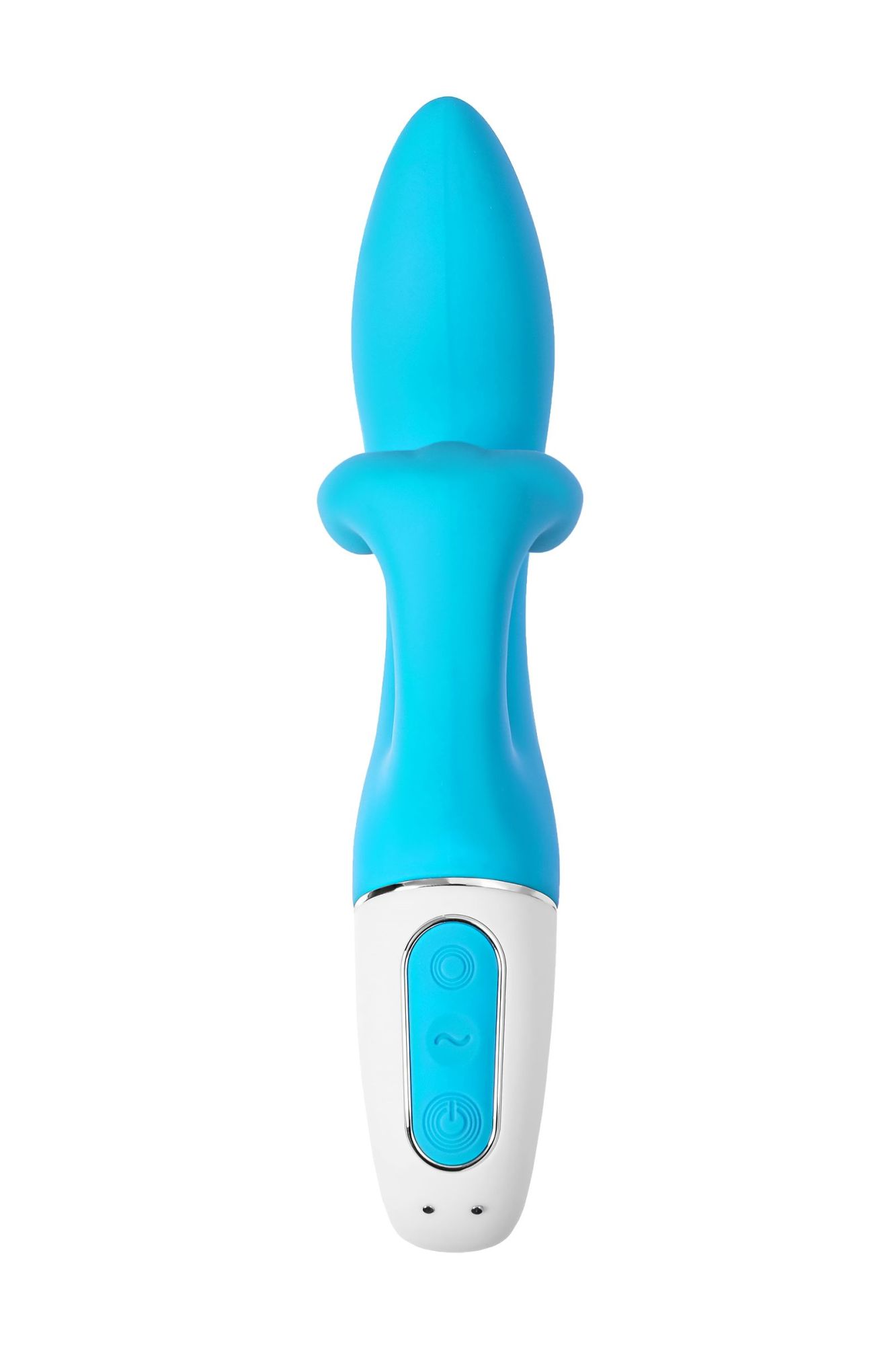 нереалистичный вибратор satisfyer embrace me, силикон, синий в России