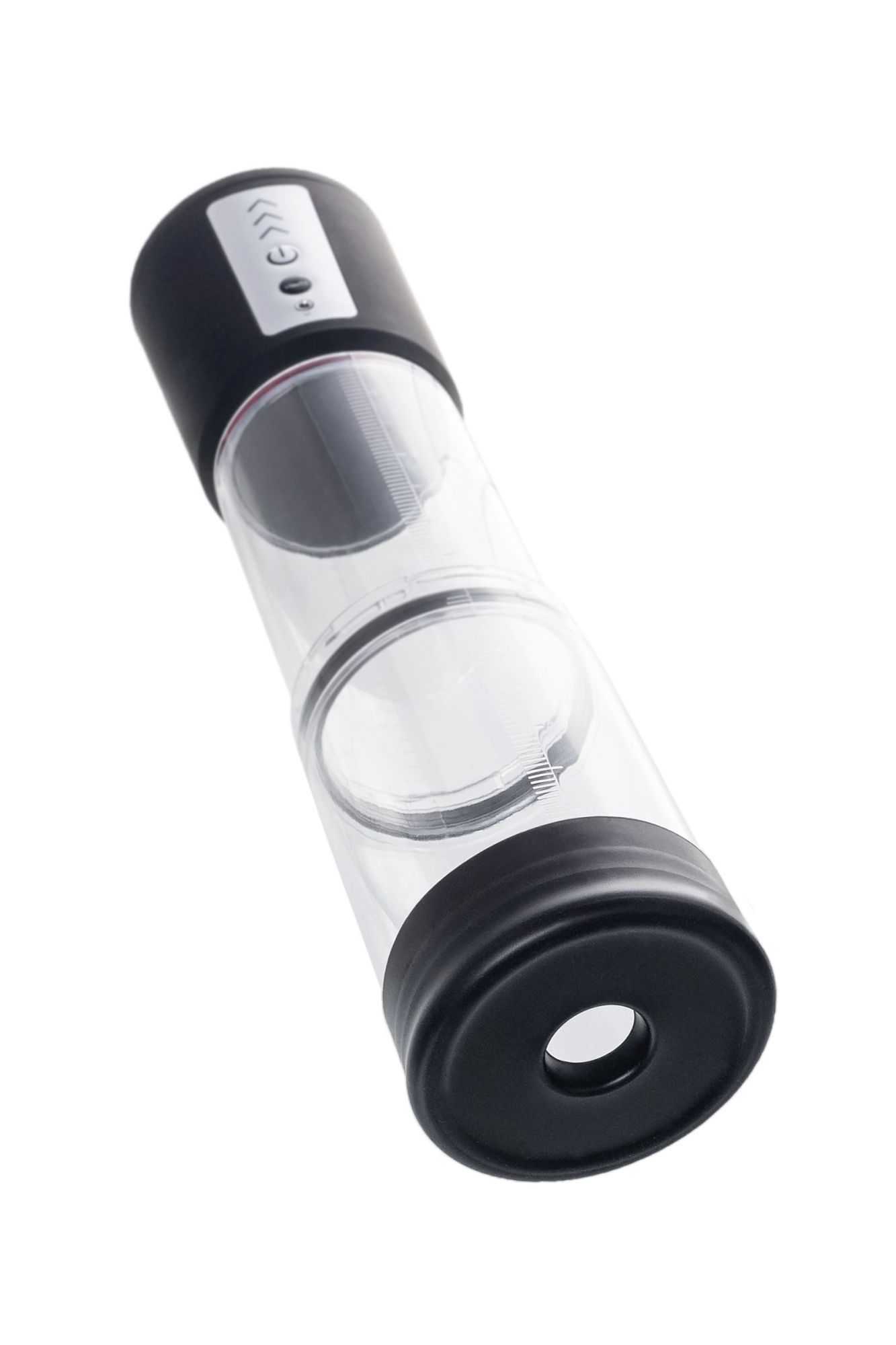 автоматическая помпа для пениса sexus men expert andreas, abs-пластик, черная, 28 см в России