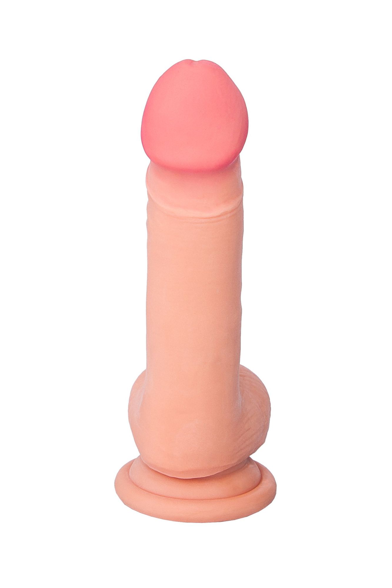 реалистичный фаллоимитатор toyfa realstick elite nathan, tpr, телесный, 18,5 см в России
