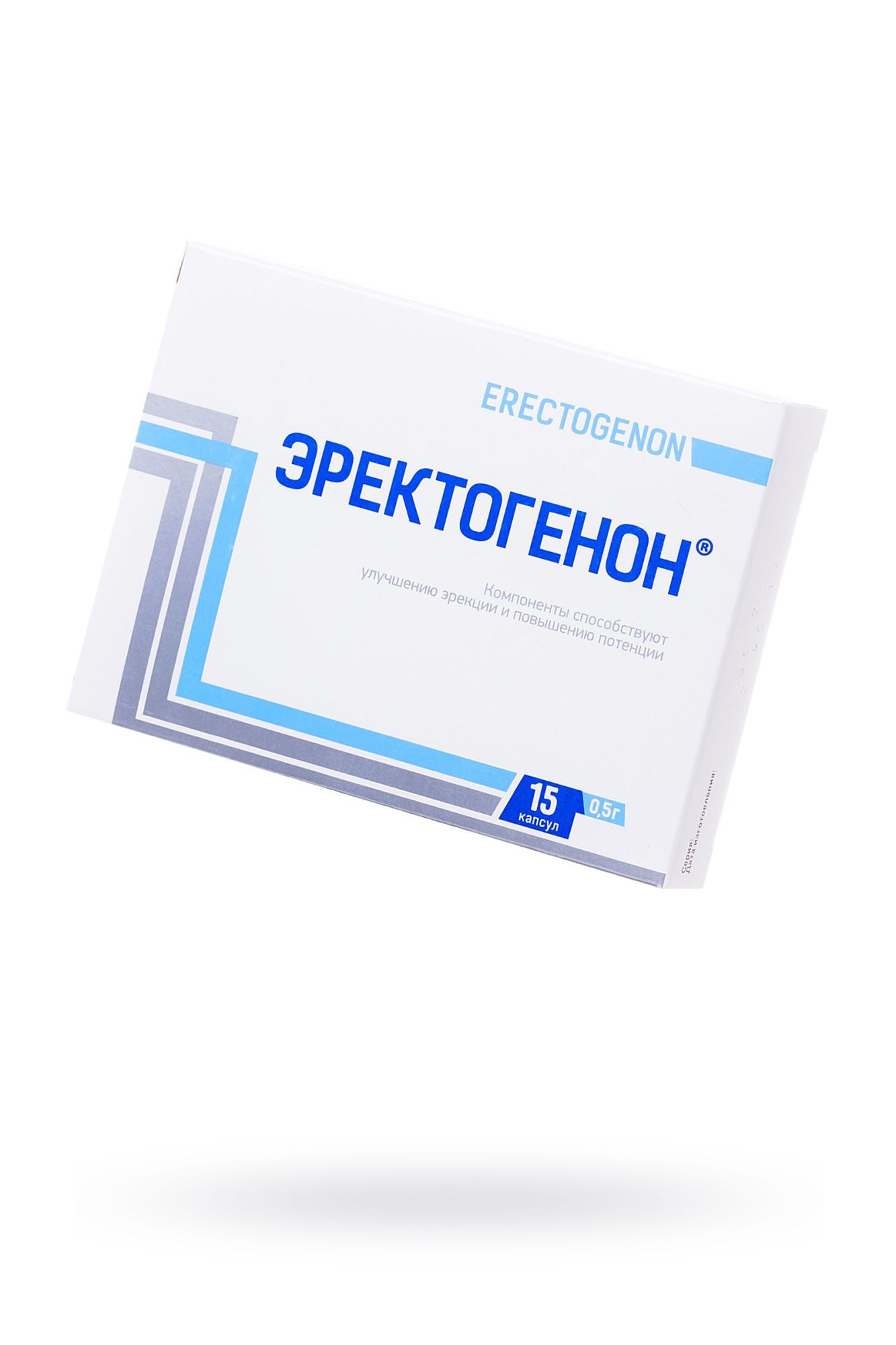 капсулы для мужчин «эректогенон»,15 капсул в России