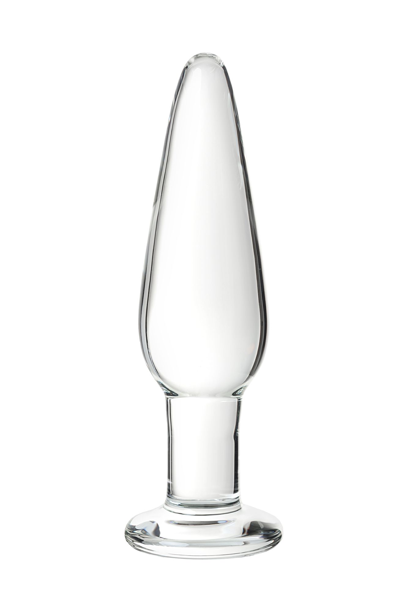набор анальных втулок sexus glass, стекло, прозрачный, 14/12,5/12 см, ø 4/3,5/3 см в России