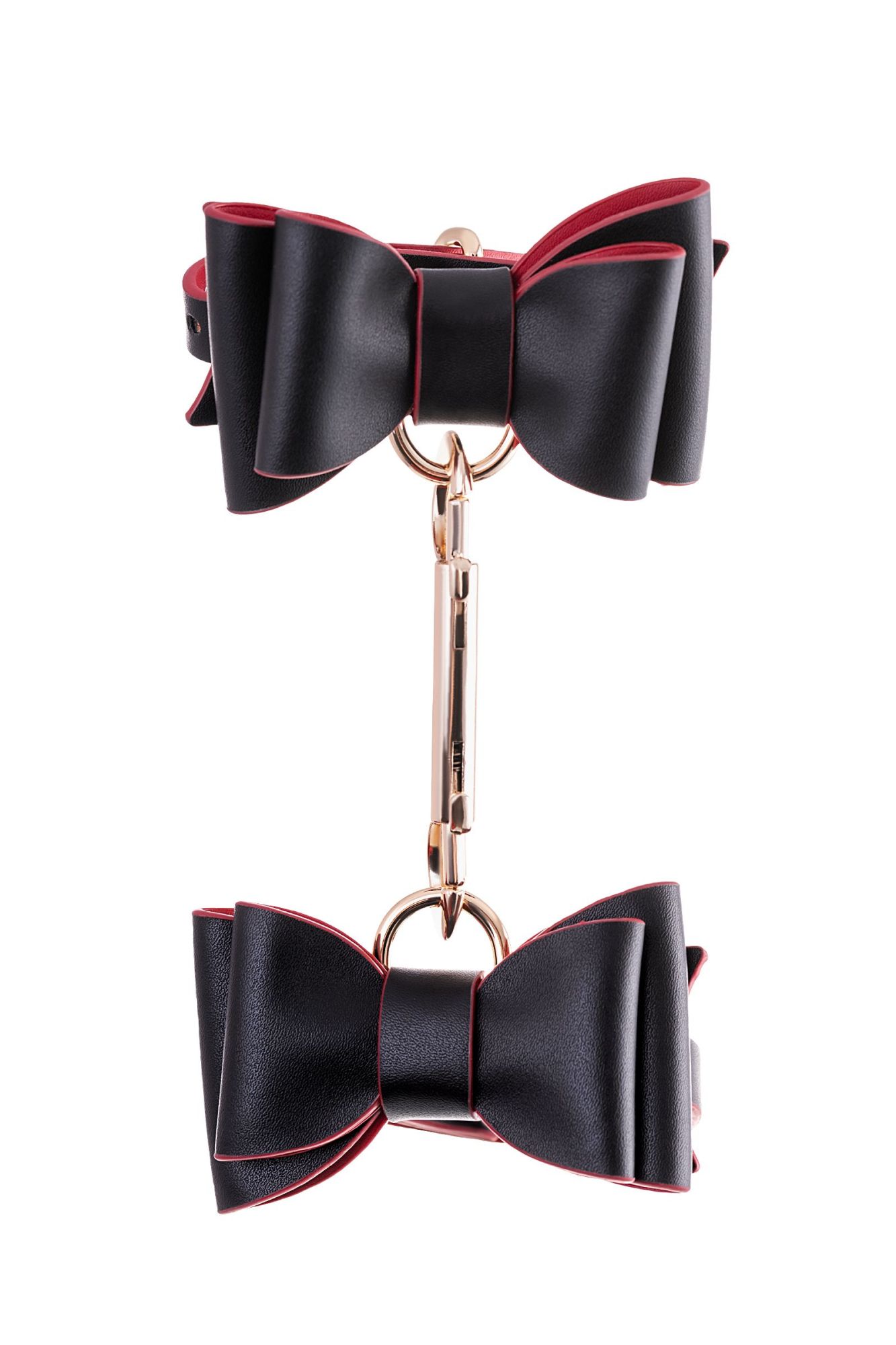 бондажный набор toyfa theatre bow-tie, pu-кожа, черный в России