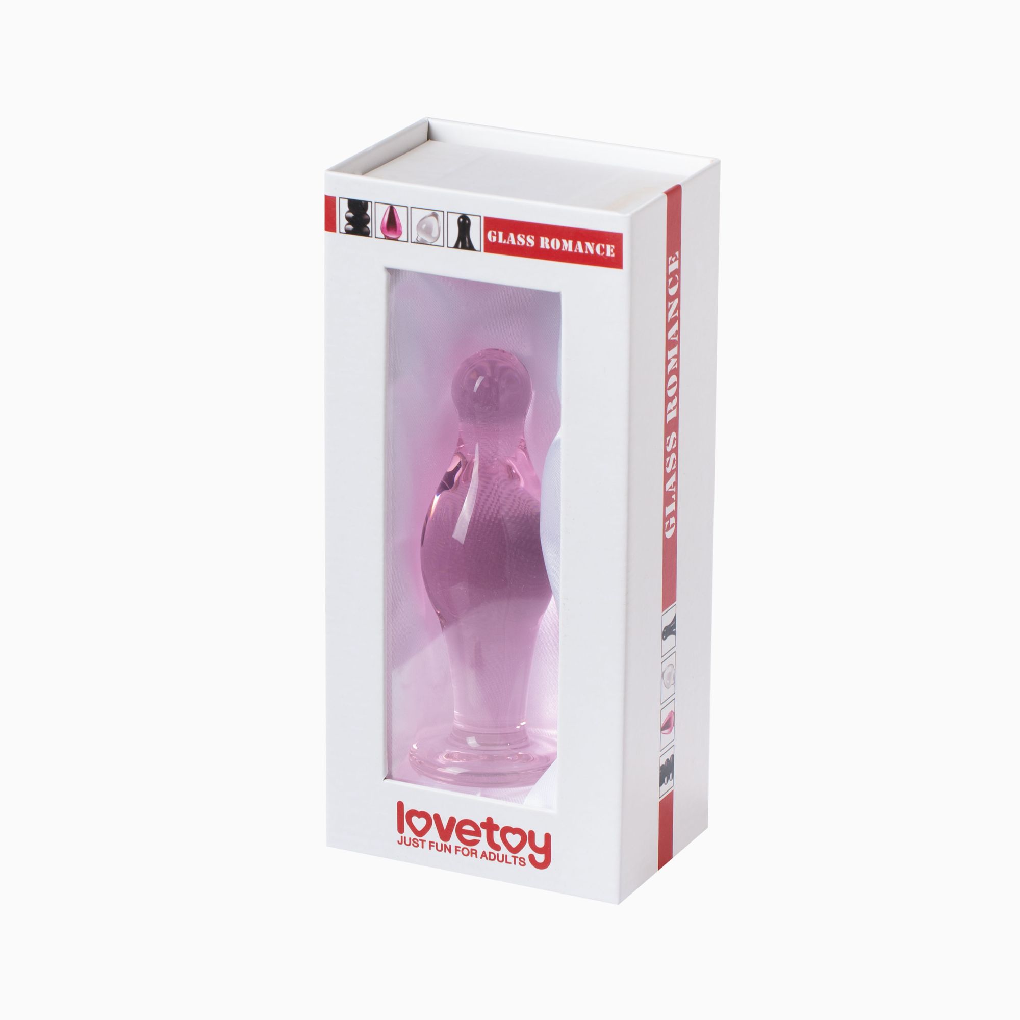  анальная пробка lovetoy, розовая в России