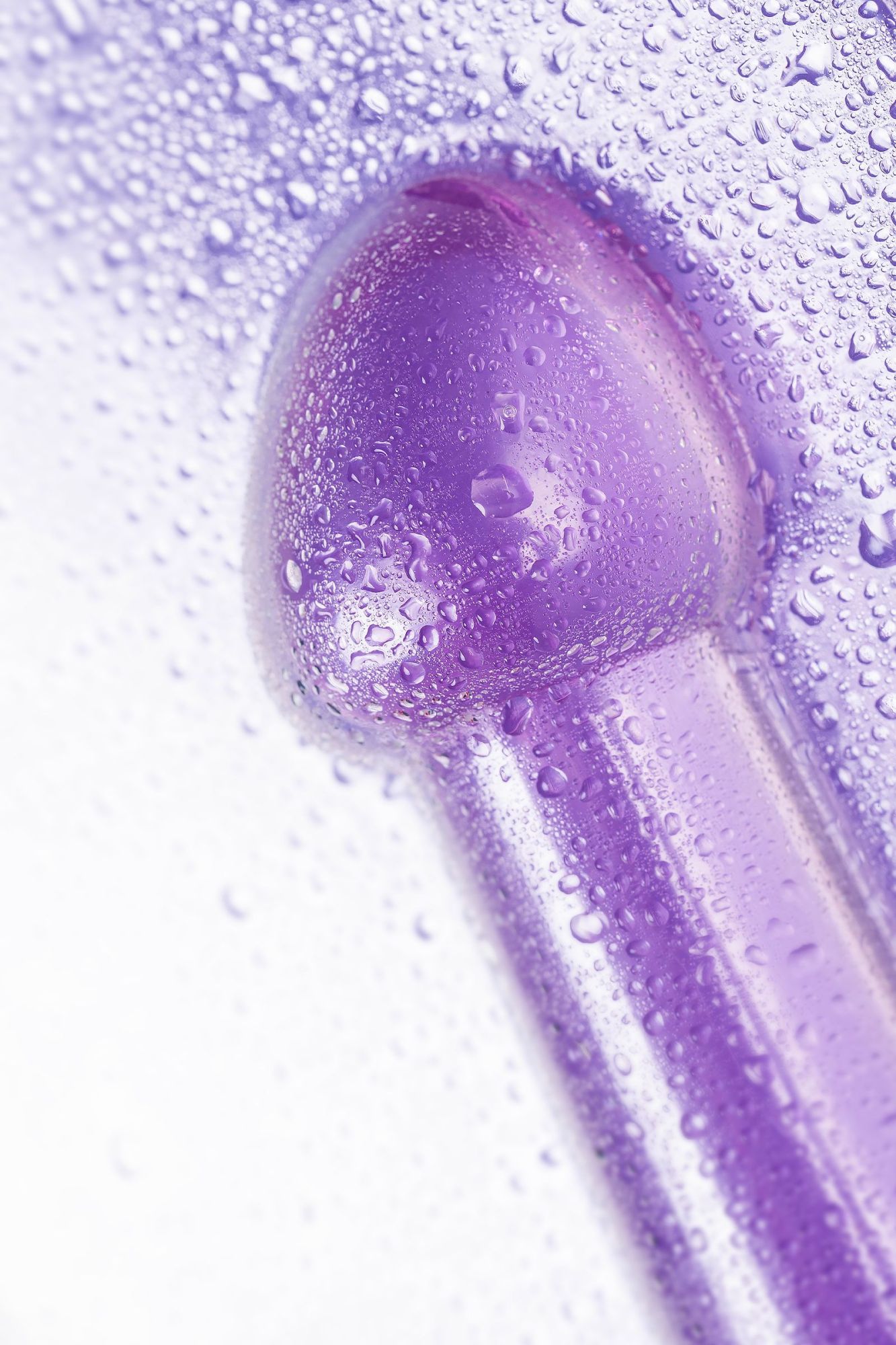 нереалистичный фаллоимитатор jelly dildo s toyfa basic, tpe, фиолетовый, 15,5 см в России