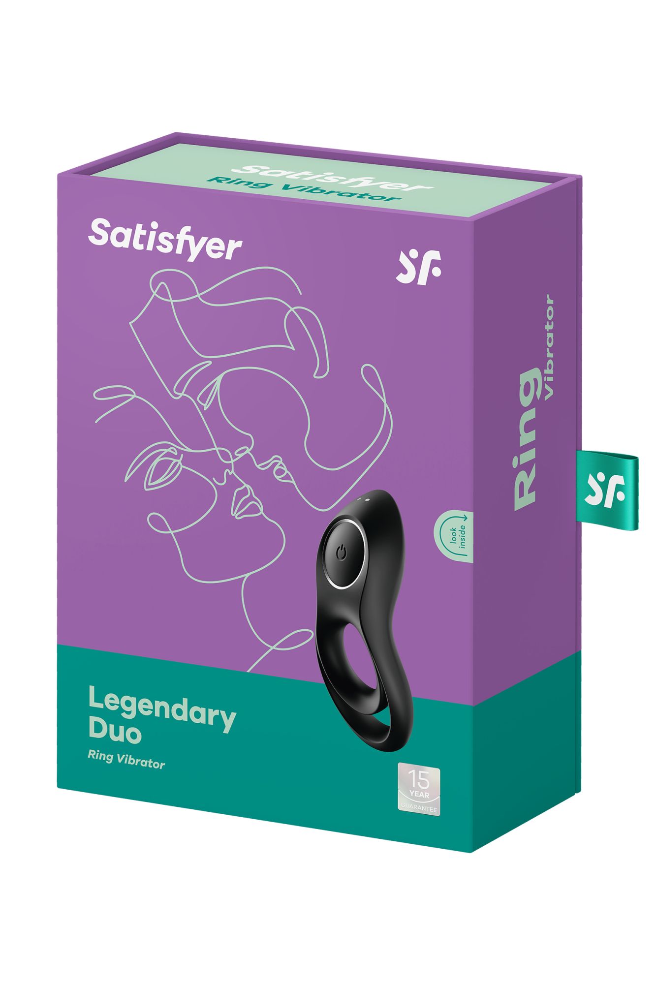 эрекционное кольцо на пенис satisfyer legendary duo, силикон, черный в России