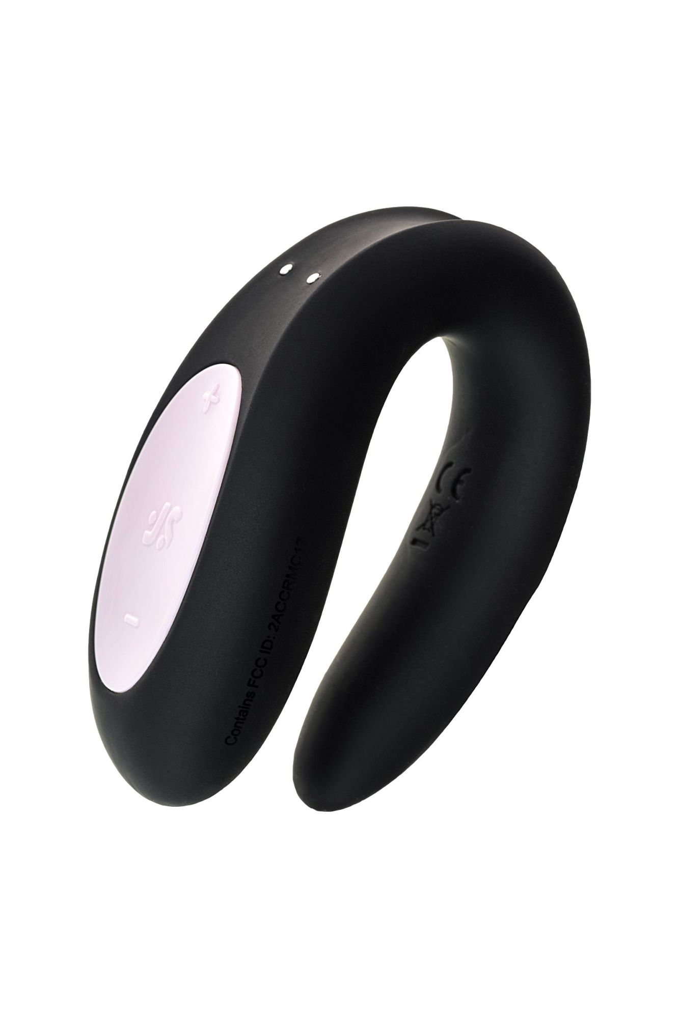 многофункциональный стимулятор для пар satisfyer partner double joy, силикон, чёрный, 18 см. в России