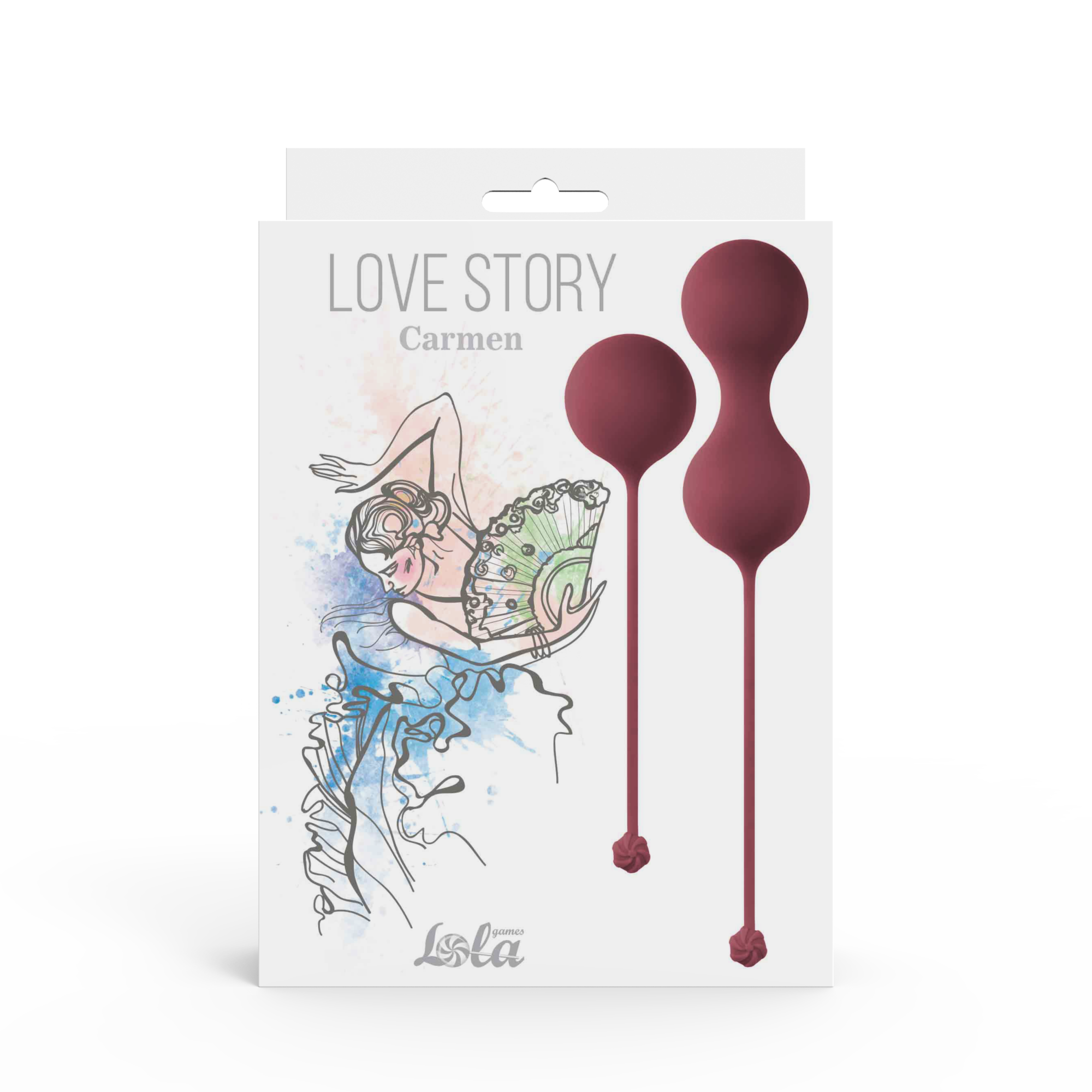 набор вагинальных шариков love story carmen wine red 3011-02lola в России