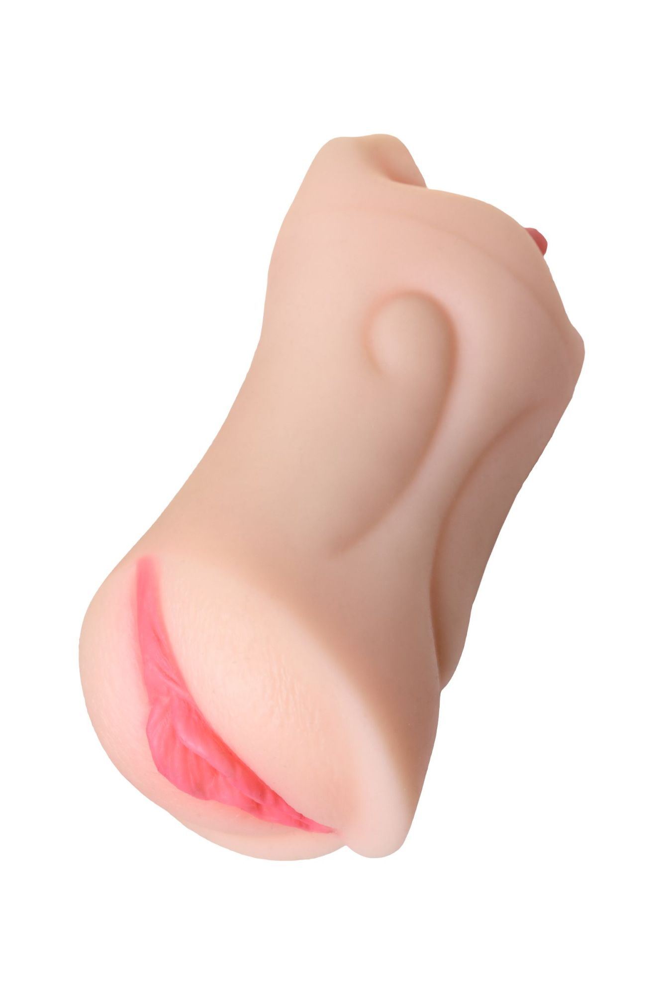 мастурбатор реалистичный toyfa juicy pussy fruity tongue, рот и вагина, tpe, телесный,19 см в России