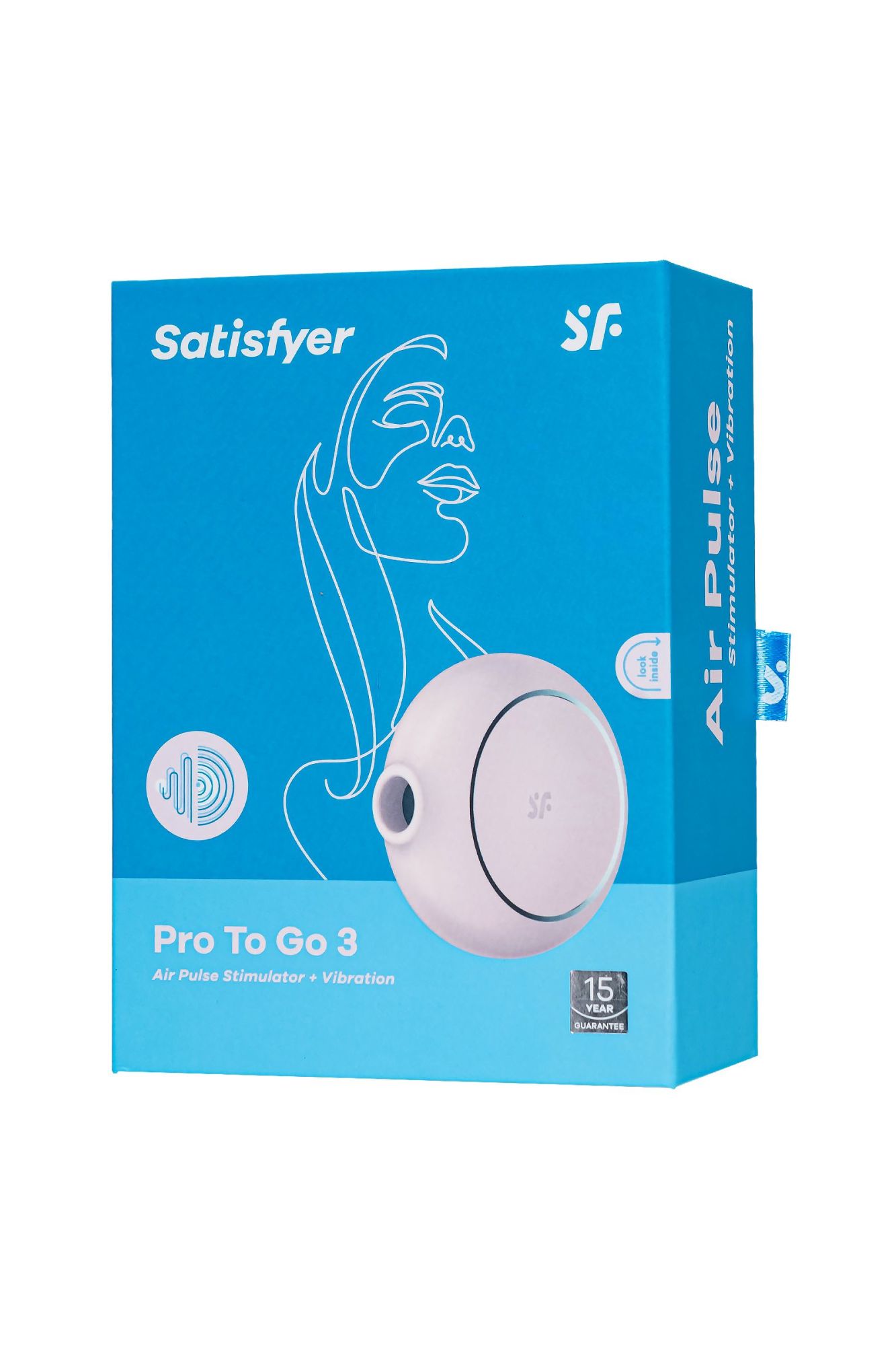 вакуумный стимулятор клитора satisfyer pro to go 3, розовый в России