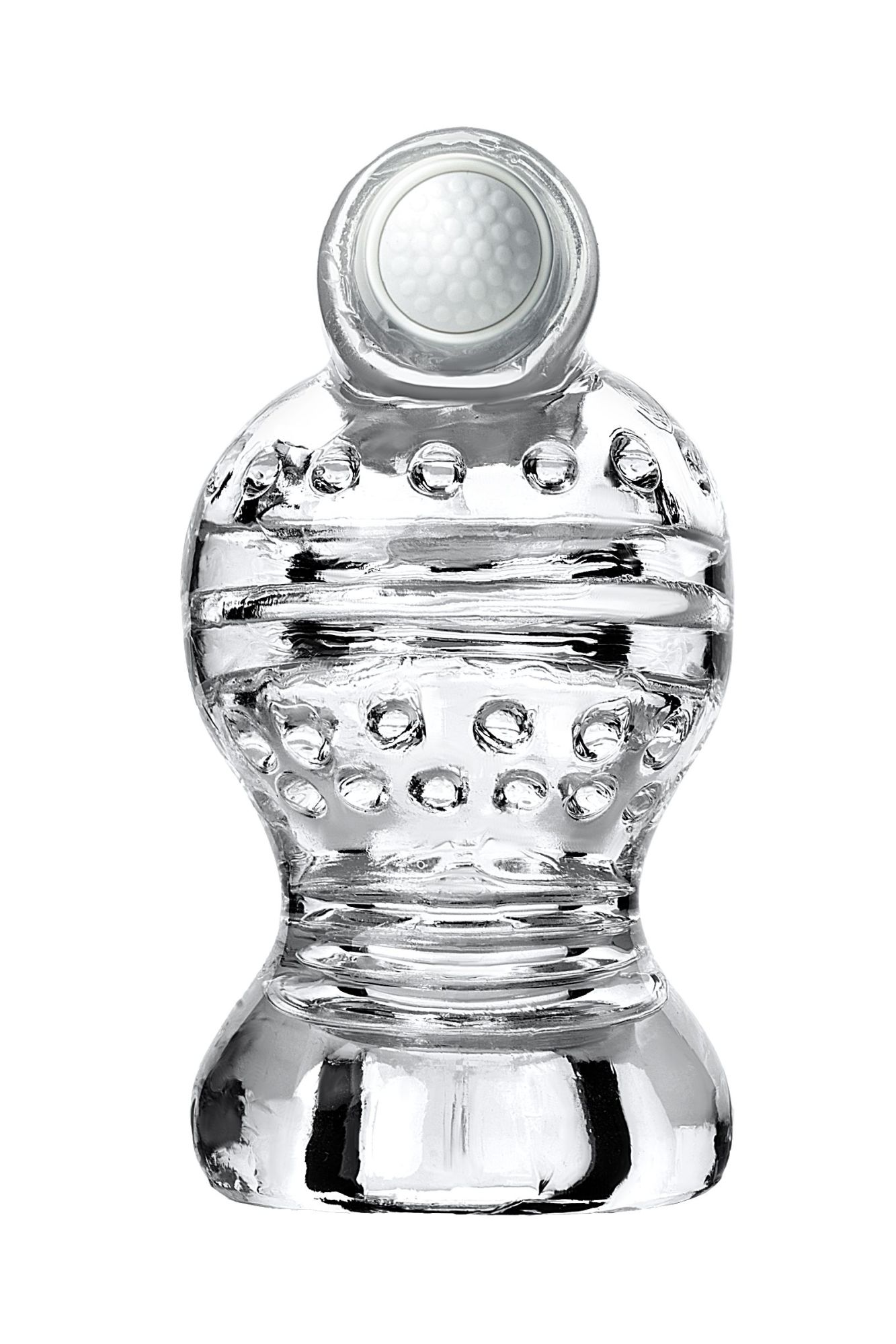 мастурбатор нереалистичный lingam by toyfa  shakti, tpe, прозрачный, 9 см в России