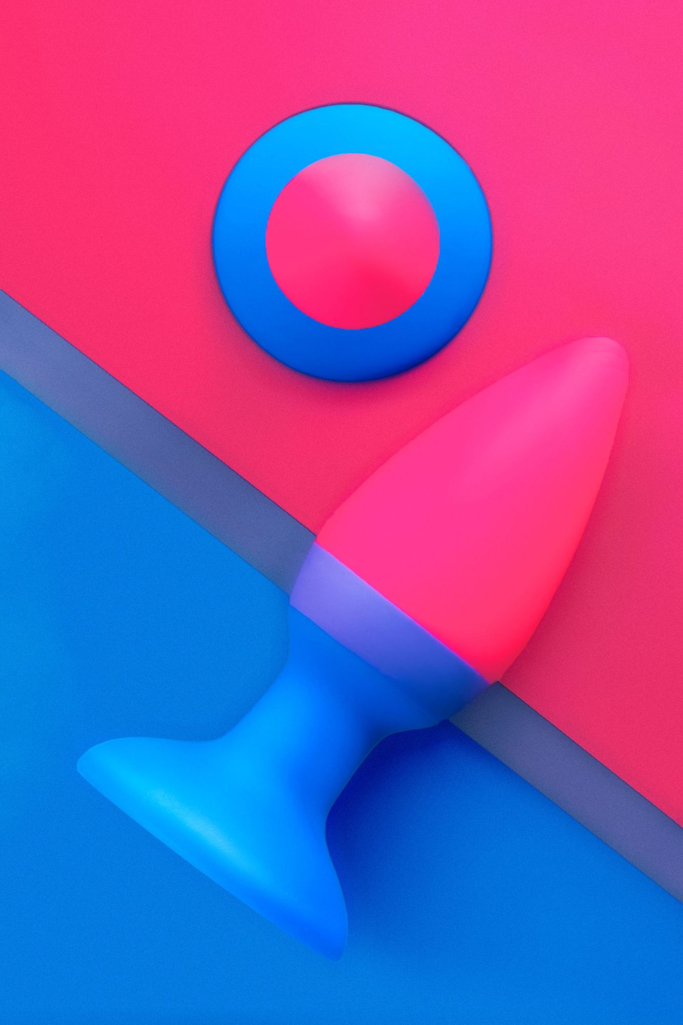 анальная втулка beyond by toyfa, brian, силикон, розовая, 7 см в России