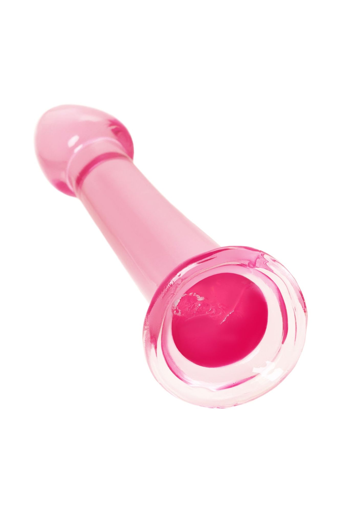 нереалистичный фаллоимитатор jelly dildo l toyfa basic, tpe, розовый, 20 см в России