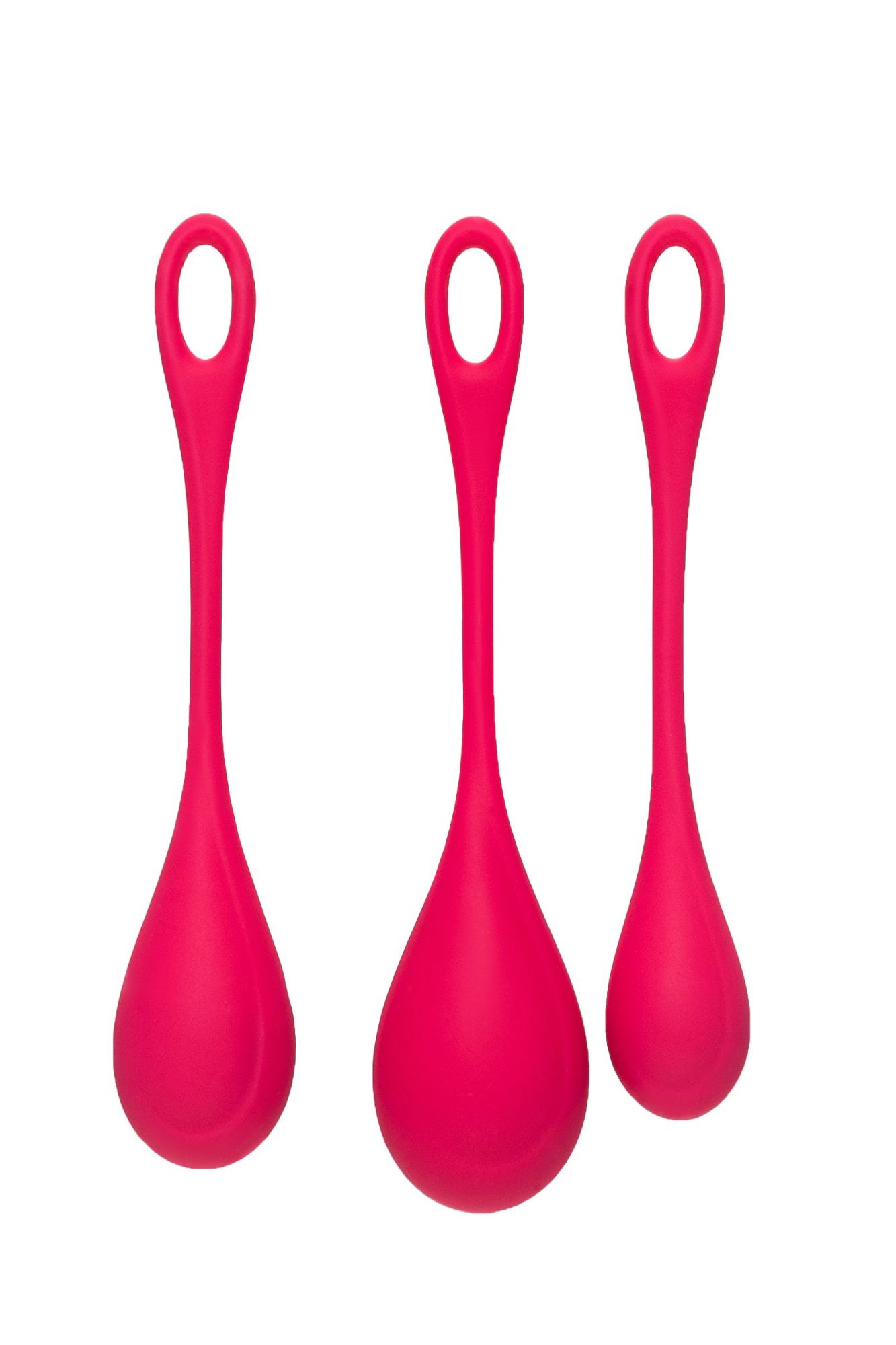 набор вагинальных шариков satisfyer yoni, силикон, красный, ø 2 см. в России