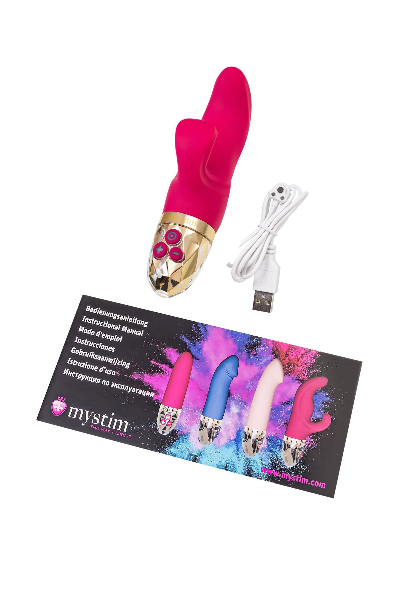 вибратор mystim hop hop bob силикон,бордовый, 16,5 см в России