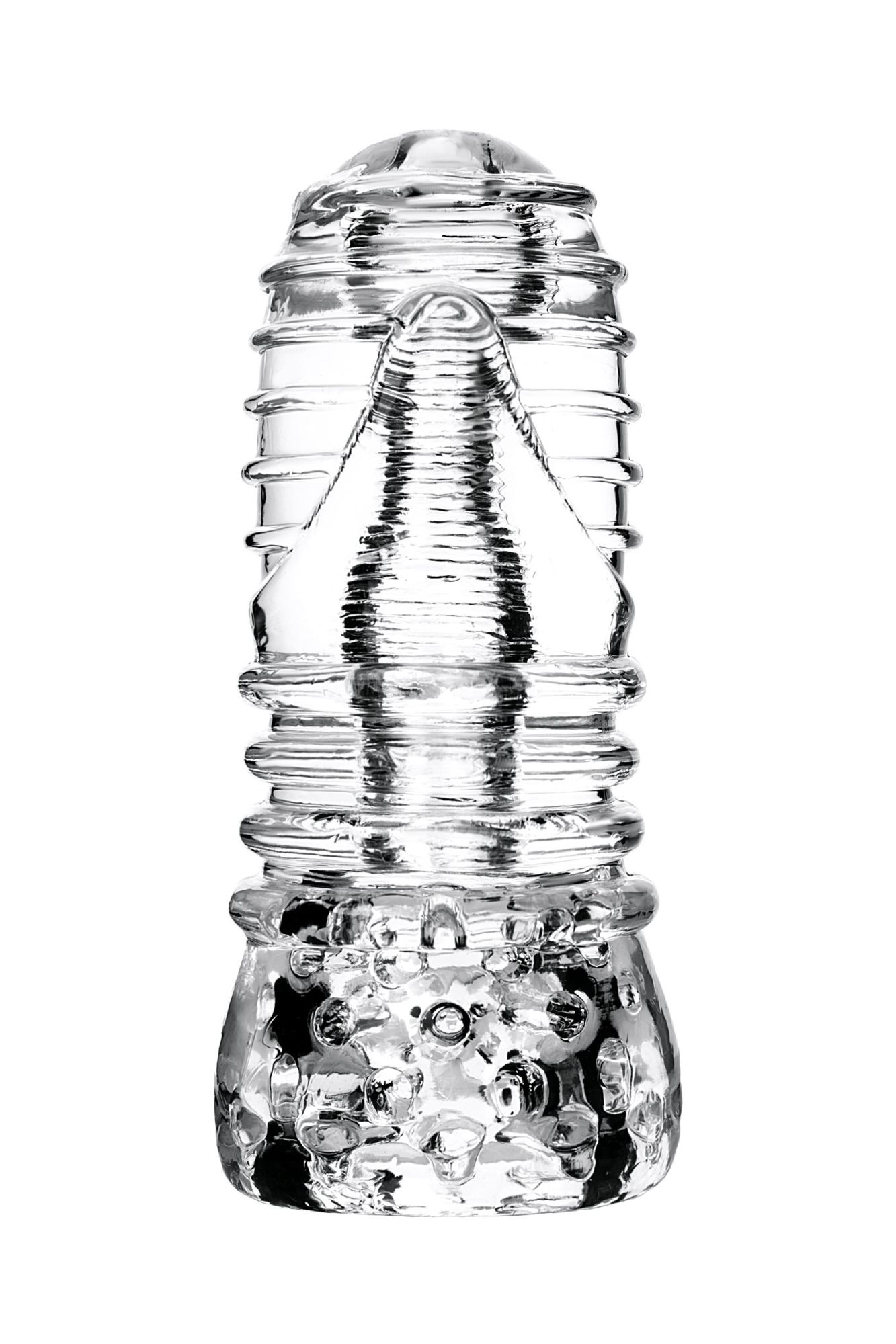 мастурбатор нереалистичный lingam by toyfa savitri, tpe, прозрачный, 14 см в России