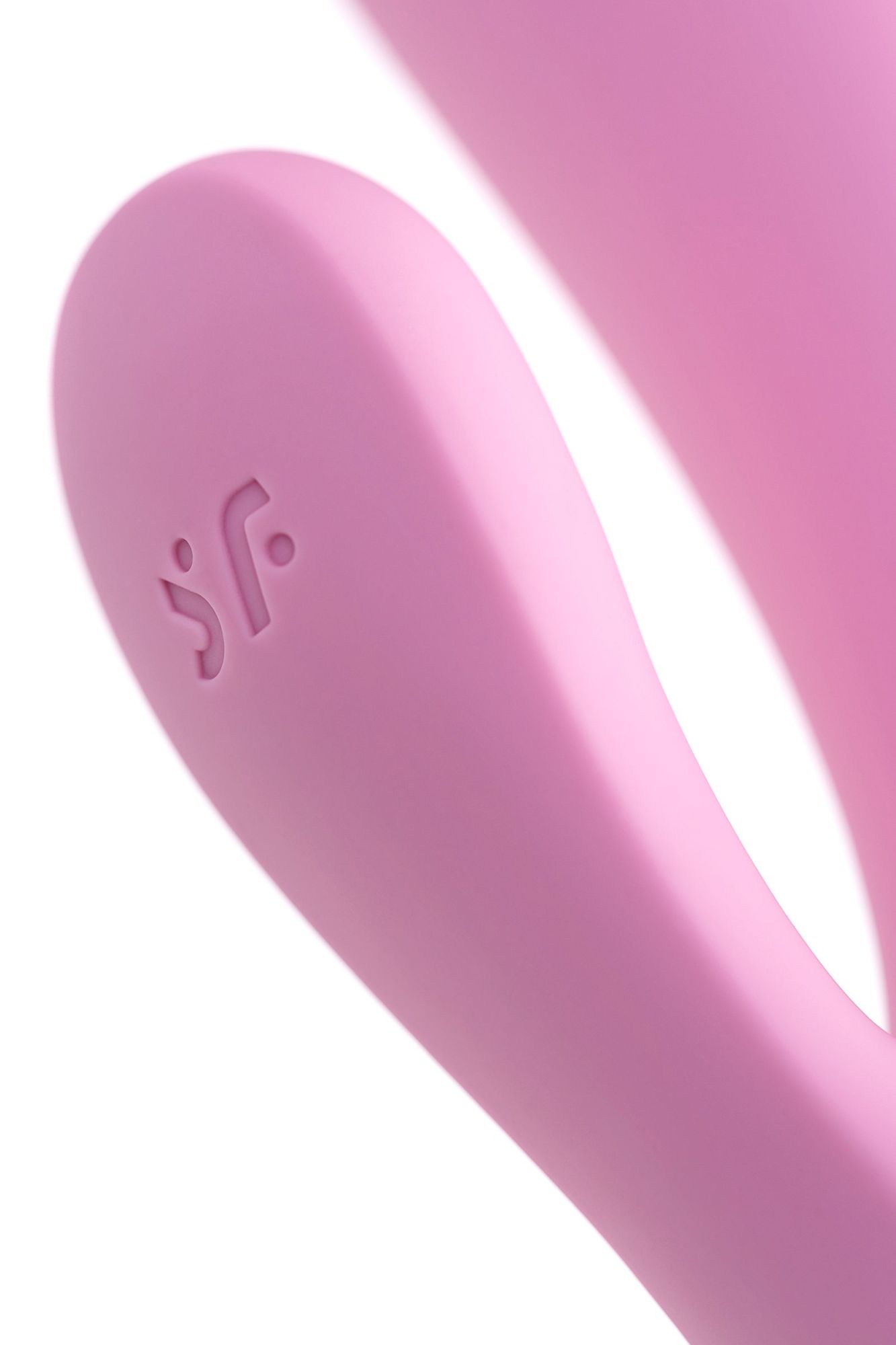 нереалистичный вибратор satisfyer mono flex, силикон, розовый, 20,4 см. в России