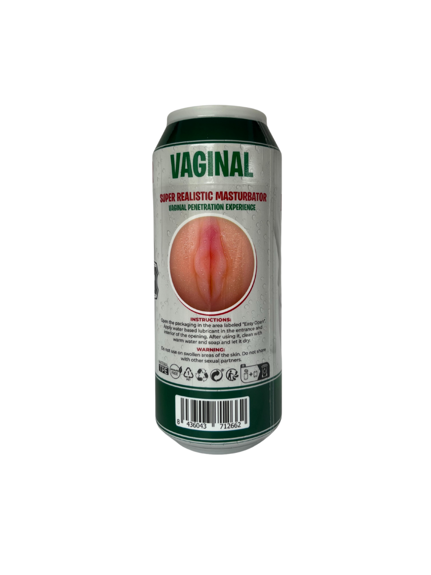 мастурбатор sc. masturbador heineken vagina ii 71266al в России